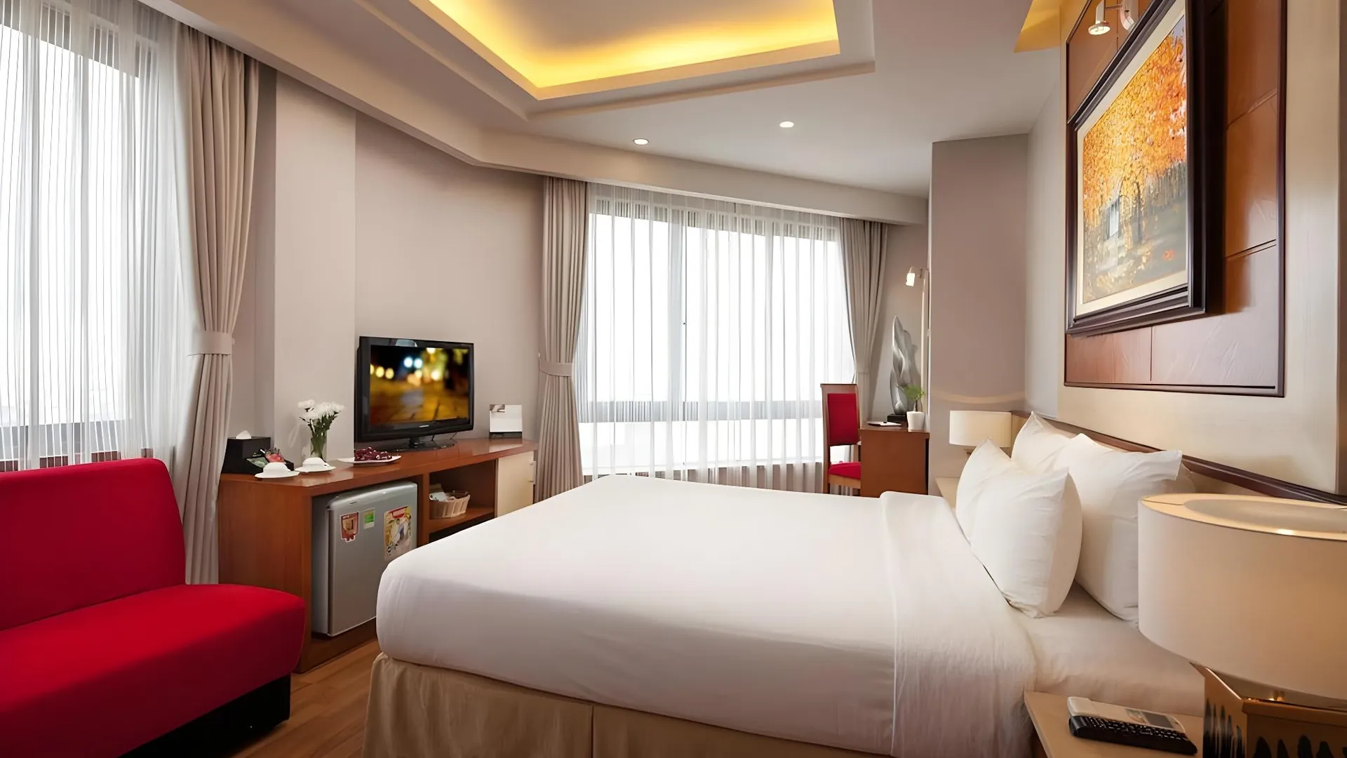 하노이 럭시덴 호텔 하노이 4성급 호텔 전망