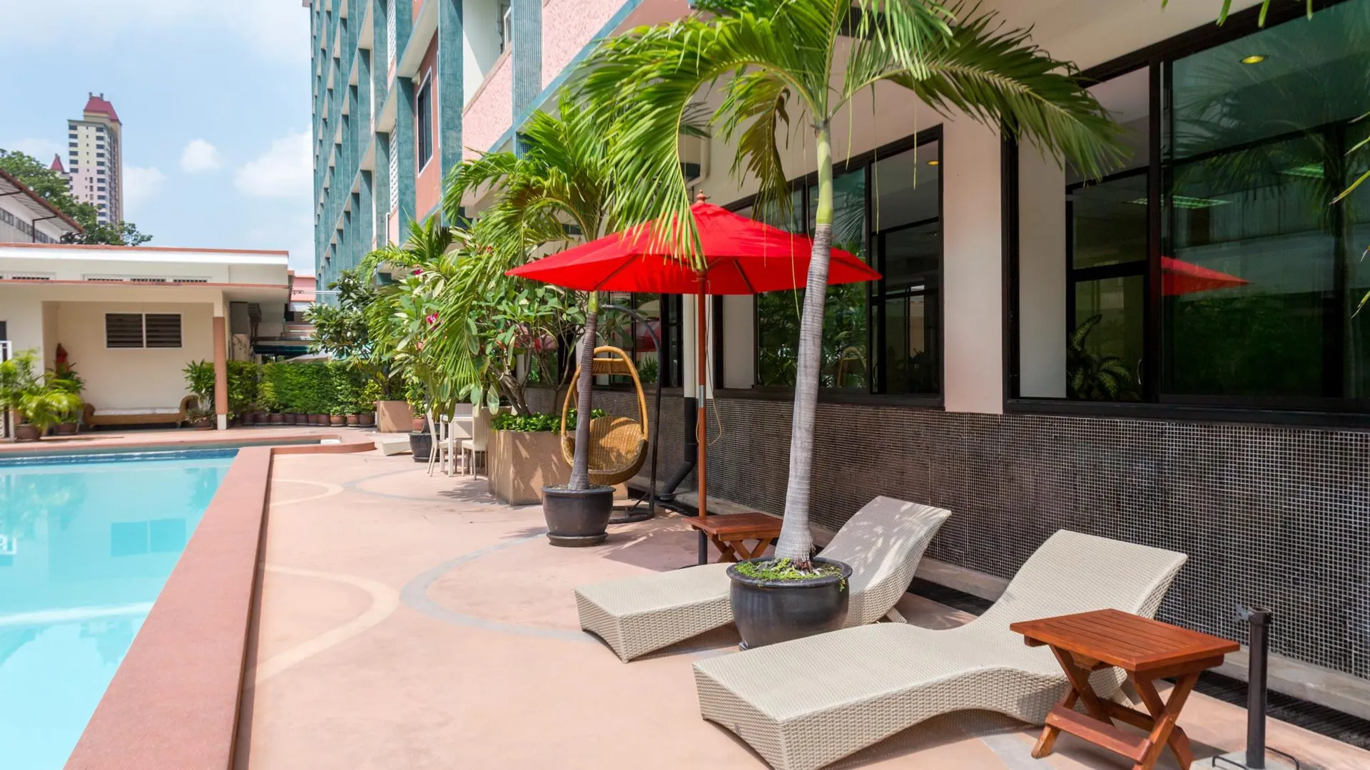 방콕 캐피탈 맨션 3성급 호텔 객실