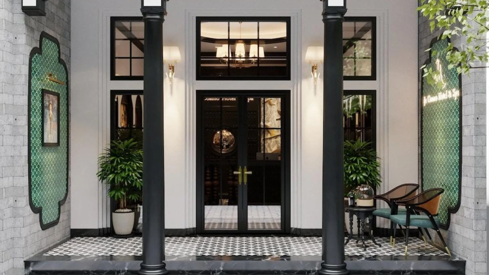 하노이 자 코스모 호텔 앤 스파 3성급 호텔 수영장