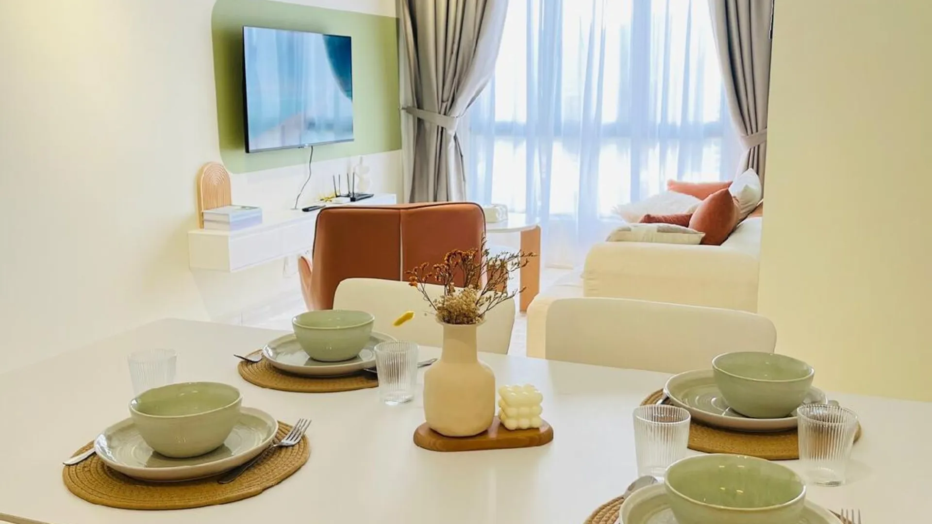 이포 캄풍 자와의 아파트먼트 (60m², 침실 2개, 프라이빗 욕실 1개) 3성급 싱글룸 외관