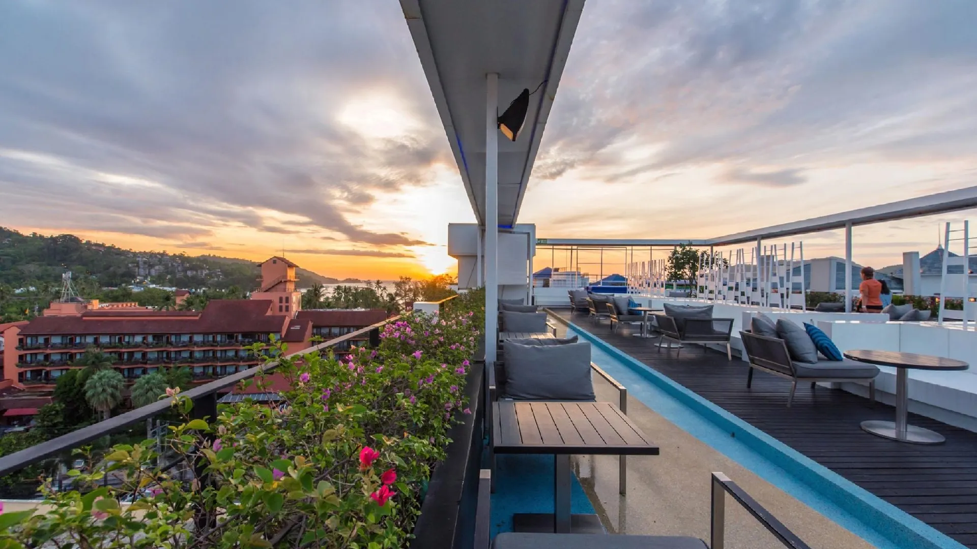 푸켓 애슐리 허브 호텔 파통 4성급 호텔 수영장