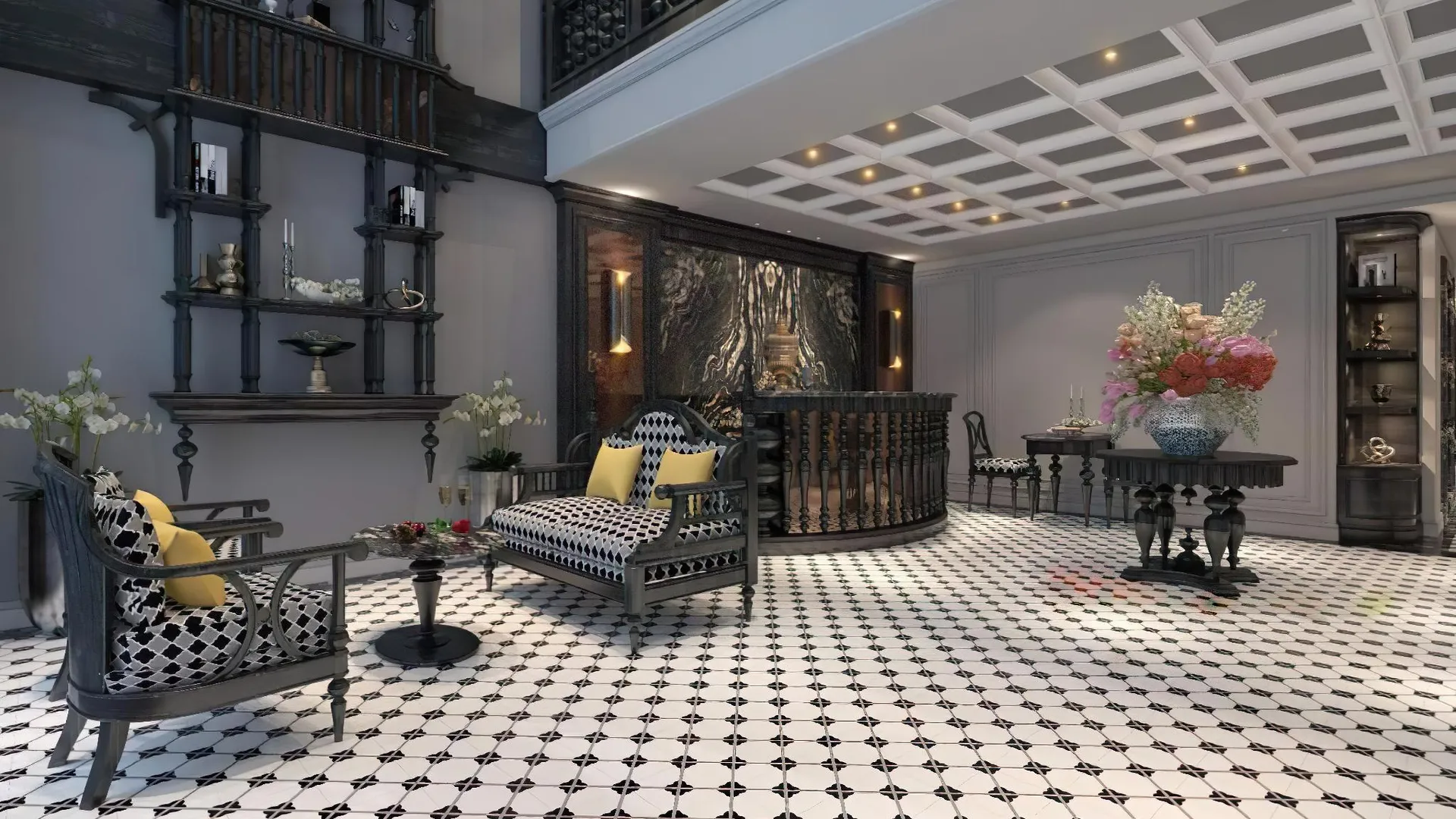 하노이 아마라 하노이 호텔 앤 스파 4성급 호텔 로비