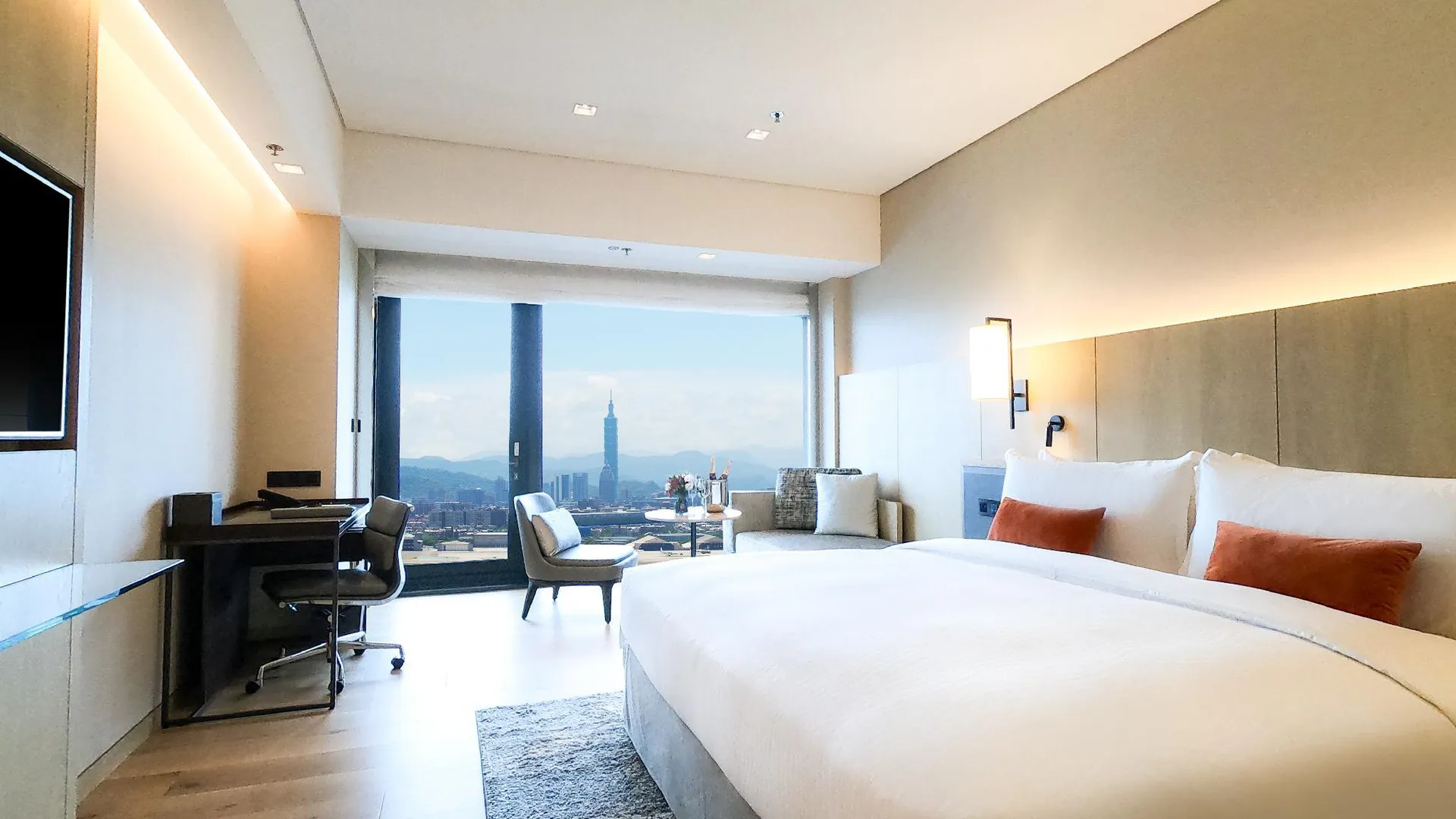 타이베이 타이베이 메리어트 호텔 5성급 호텔 스위트룸