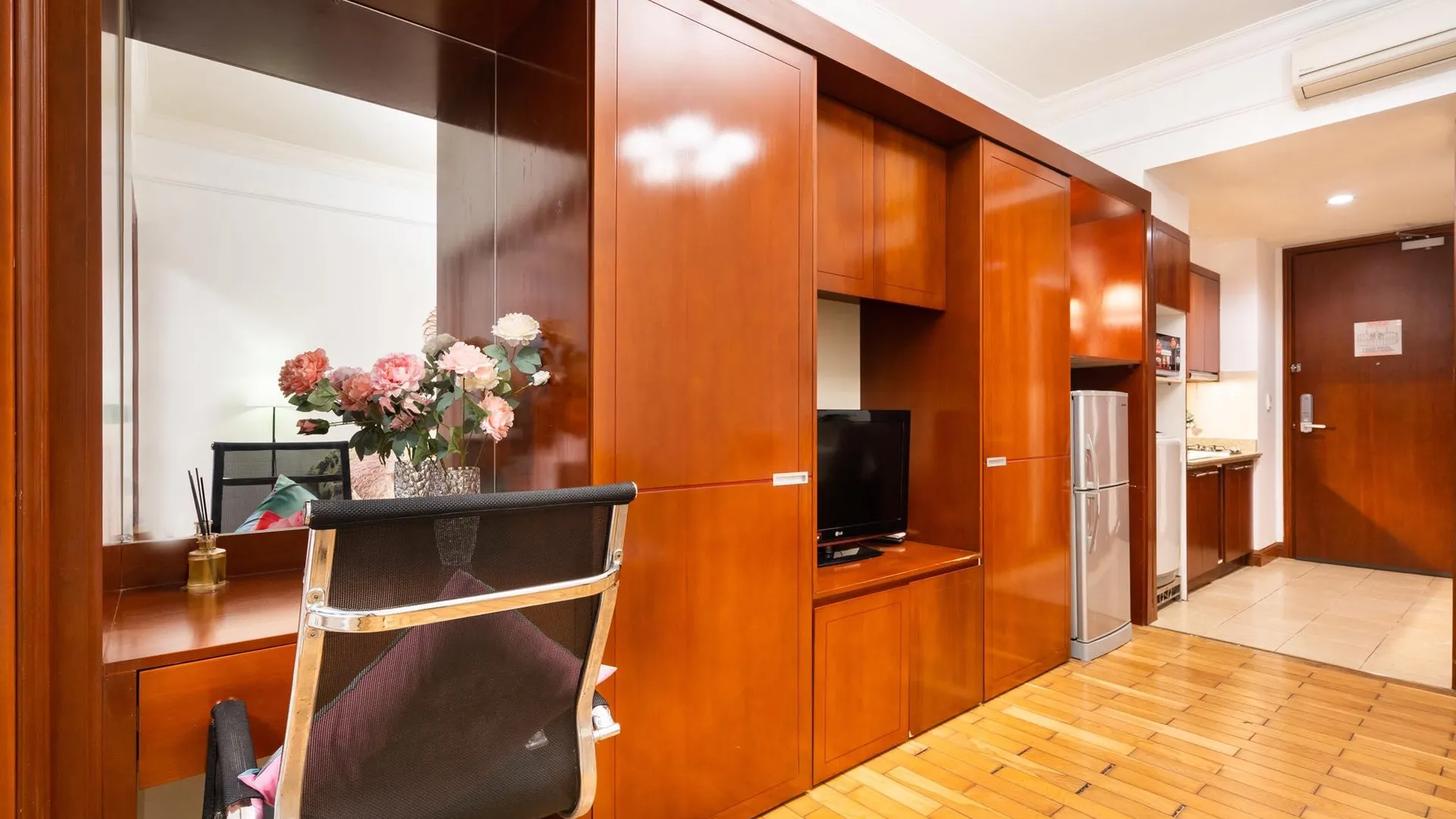 호치민 빈탄의 스튜디오 아파트먼트 (38m², 프라이빗 욕실 1개) 4성급 싱글룸 수영장