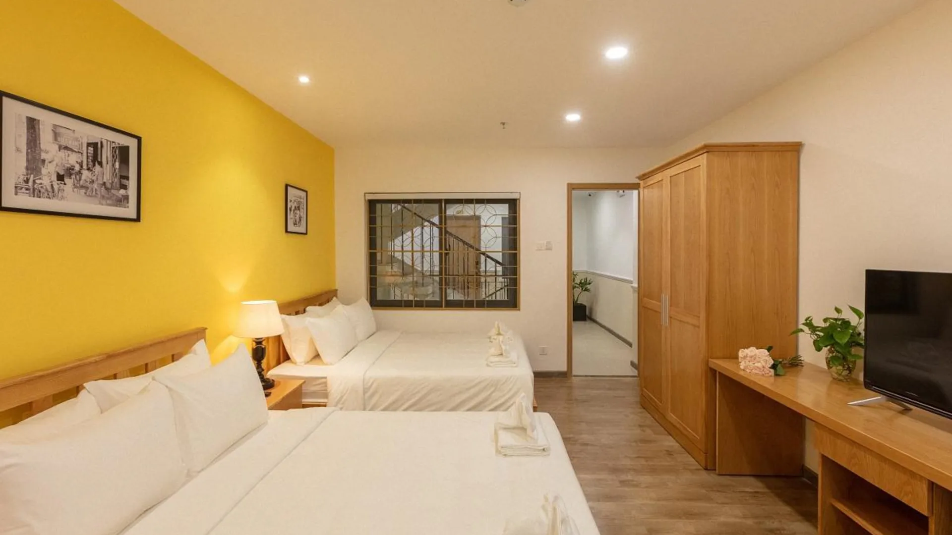 호치민 다이 남 사이공 호텔 3성급 호텔 객실