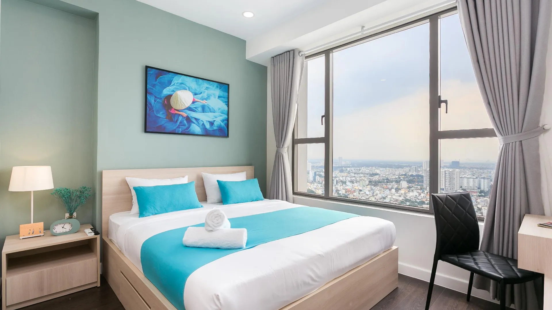 호치민 고 스위트 하우스 - 리버게이트 레지던스 3성급 게스트하우스 스위트룸