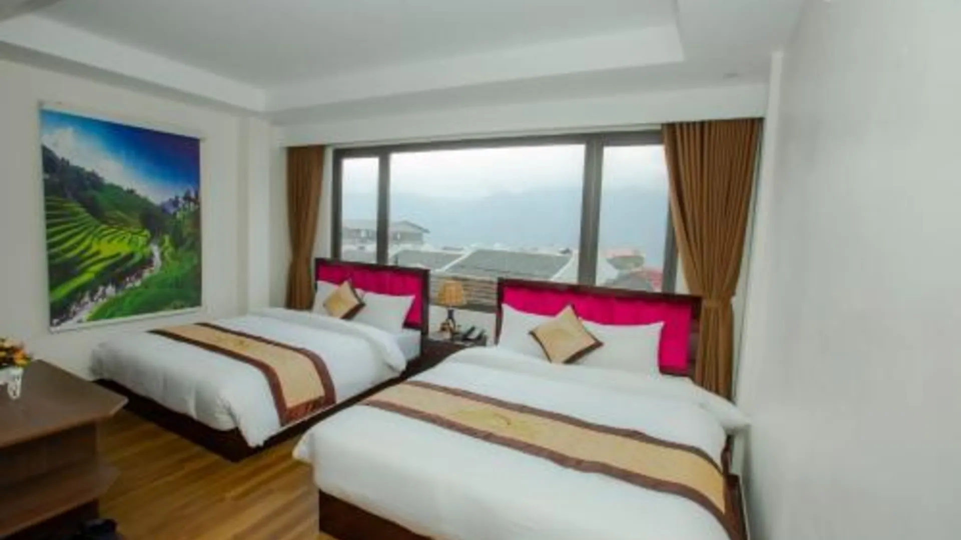 사파 사파 킹 호텔 - 흥 브엉 호텔 3성급 호텔 전망