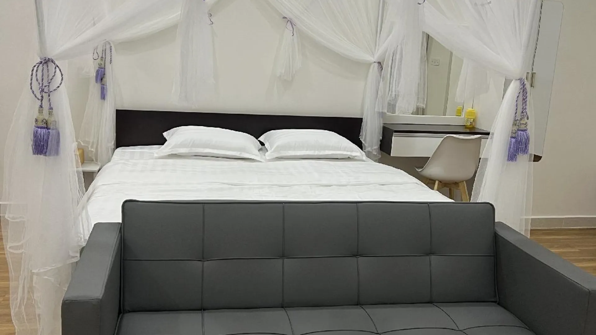 호치민 3군의 아파트먼트 (43m², 침실 1개, 프라이빗 욕실 1개) 2성급 싱글룸 객실