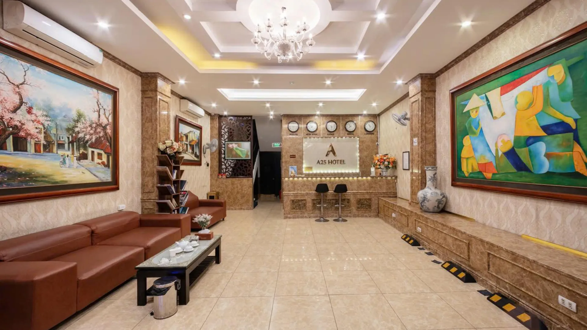 하노이 A25 호텔 - 15 항 탄 3성급 호텔 로비