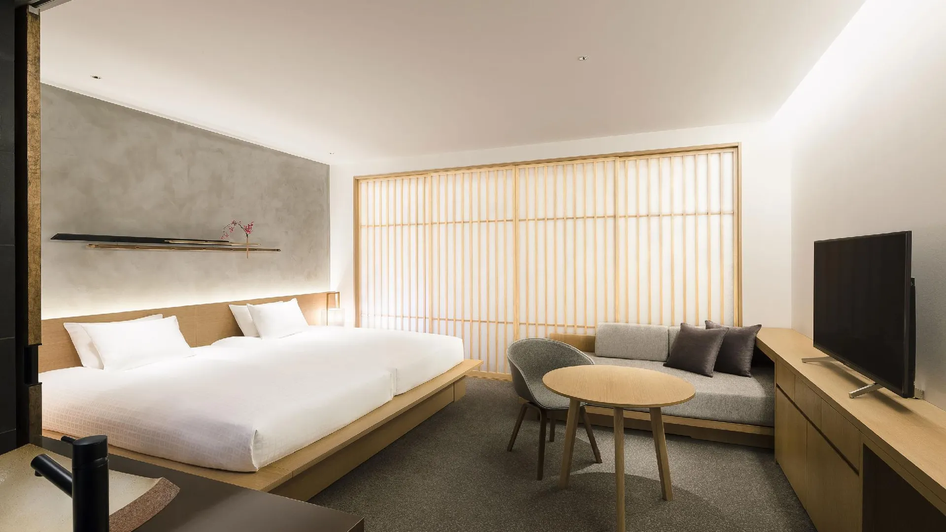 교토 놀 교토 산조 4성급 호텔 스위트룸