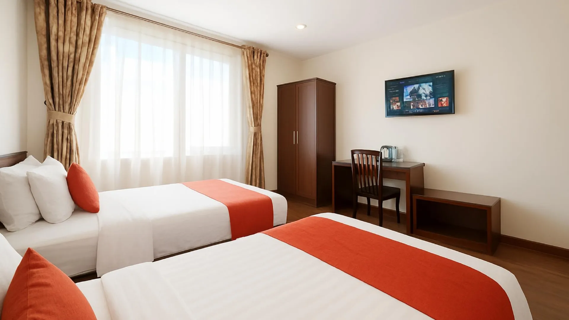 호치민 S79 크라운 부이비엔 2성급 호텔 수영장