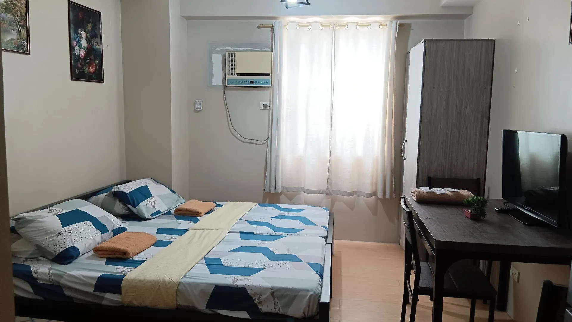 세부 마볼로의 아파트먼트 (m², 침실 1개, 프라이빗 욕실 1개) 2성급 싱글룸 수영장