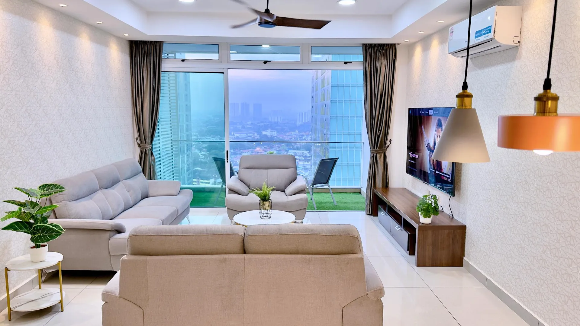 조호바루 / 조호르바루 조호바루의 아파트먼트 (m², 침실 4개, 프라이빗 욕실 3개) 5성급 싱글룸 스위트룸