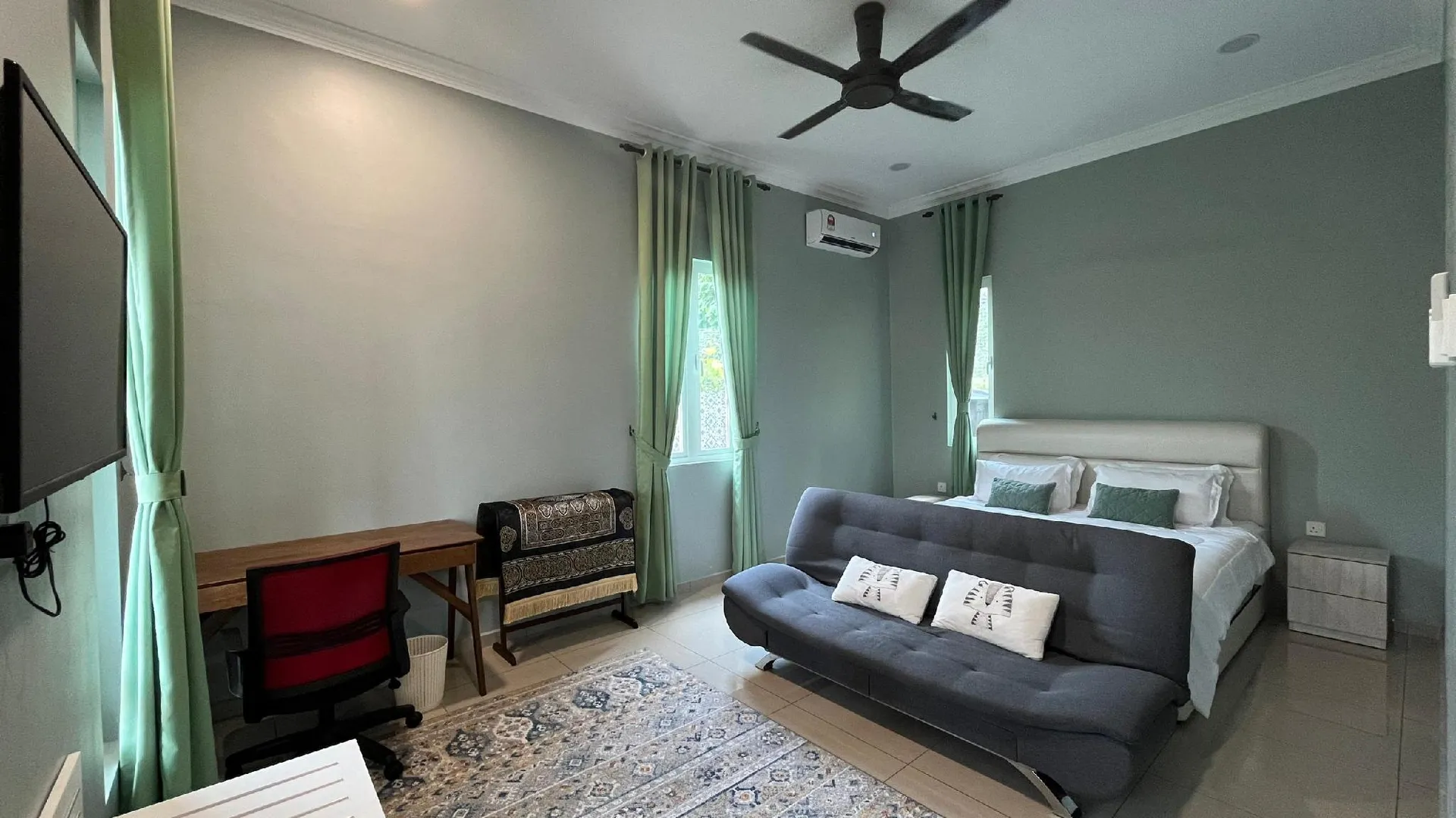 말라카 알러 가자의 아파트먼트 (3000m², 침실 4개, 프라이빗 욕실 4개) 4성급 싱글룸 스위트룸