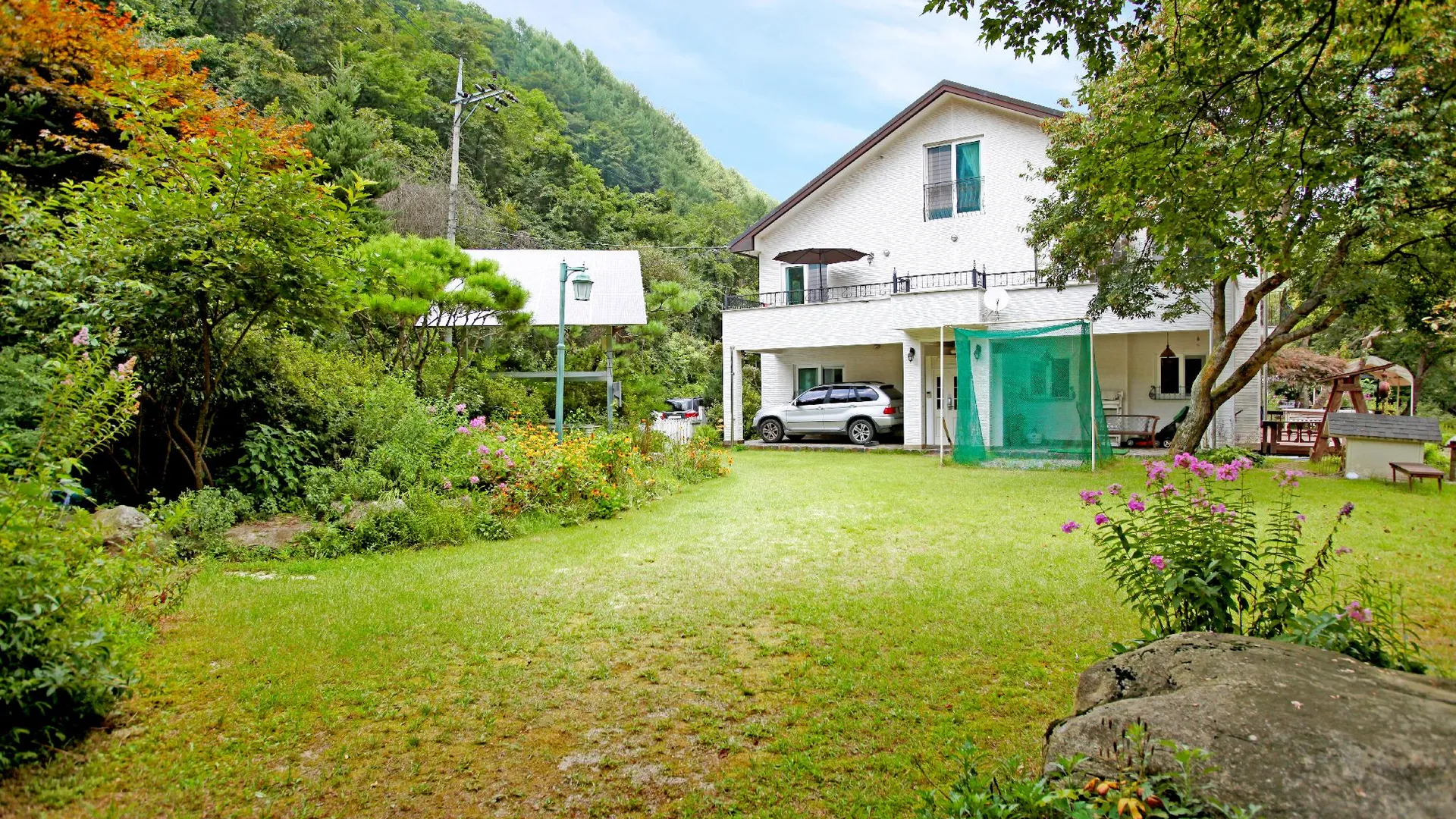 가평 가평 하늘마루펜션 1성급 게스트하우스 수영장