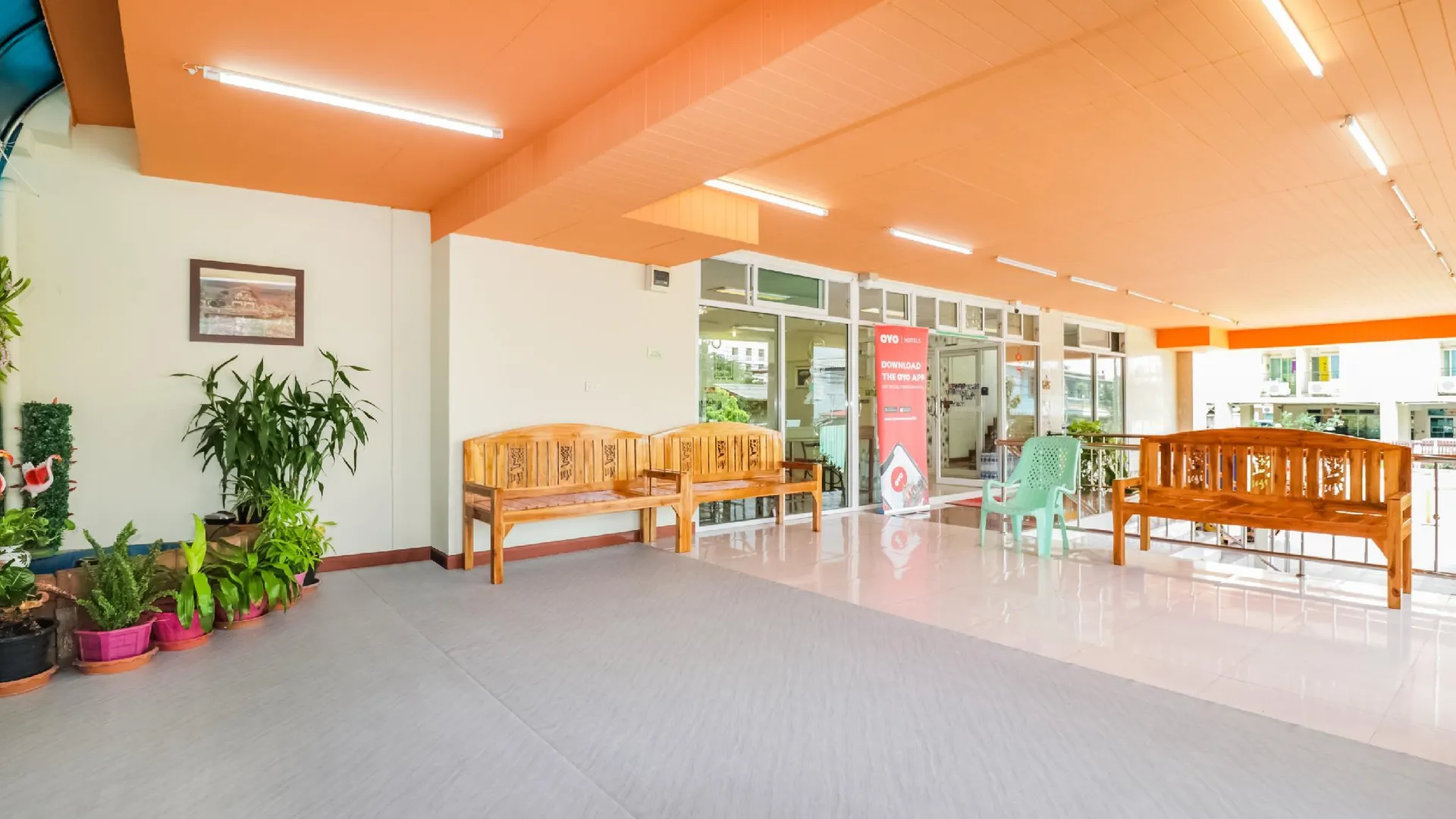 방콕 티티콘 그랜드뷰 2성급 호텔 로비