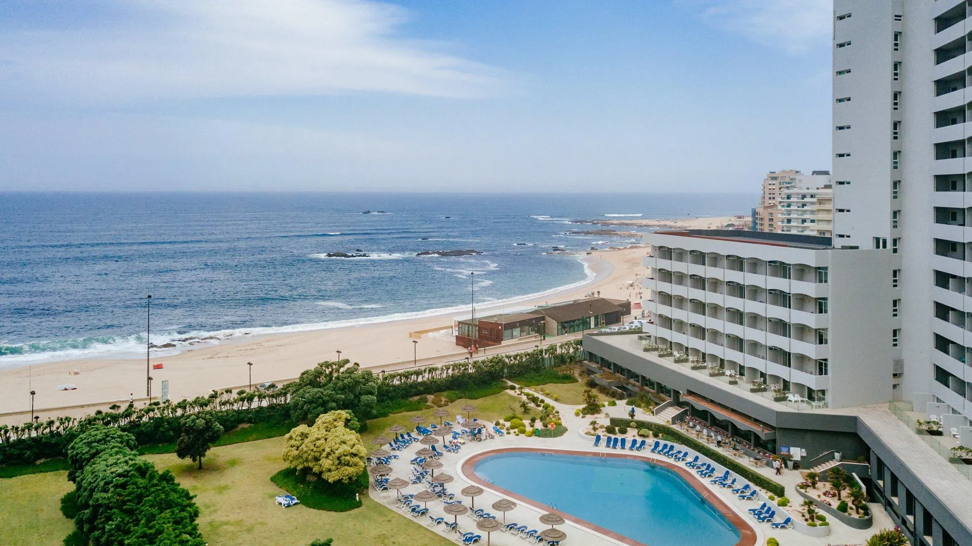 포보아 데 바짐 Axis Vermar Conference & Beach Hotel 4성급 호텔 외관