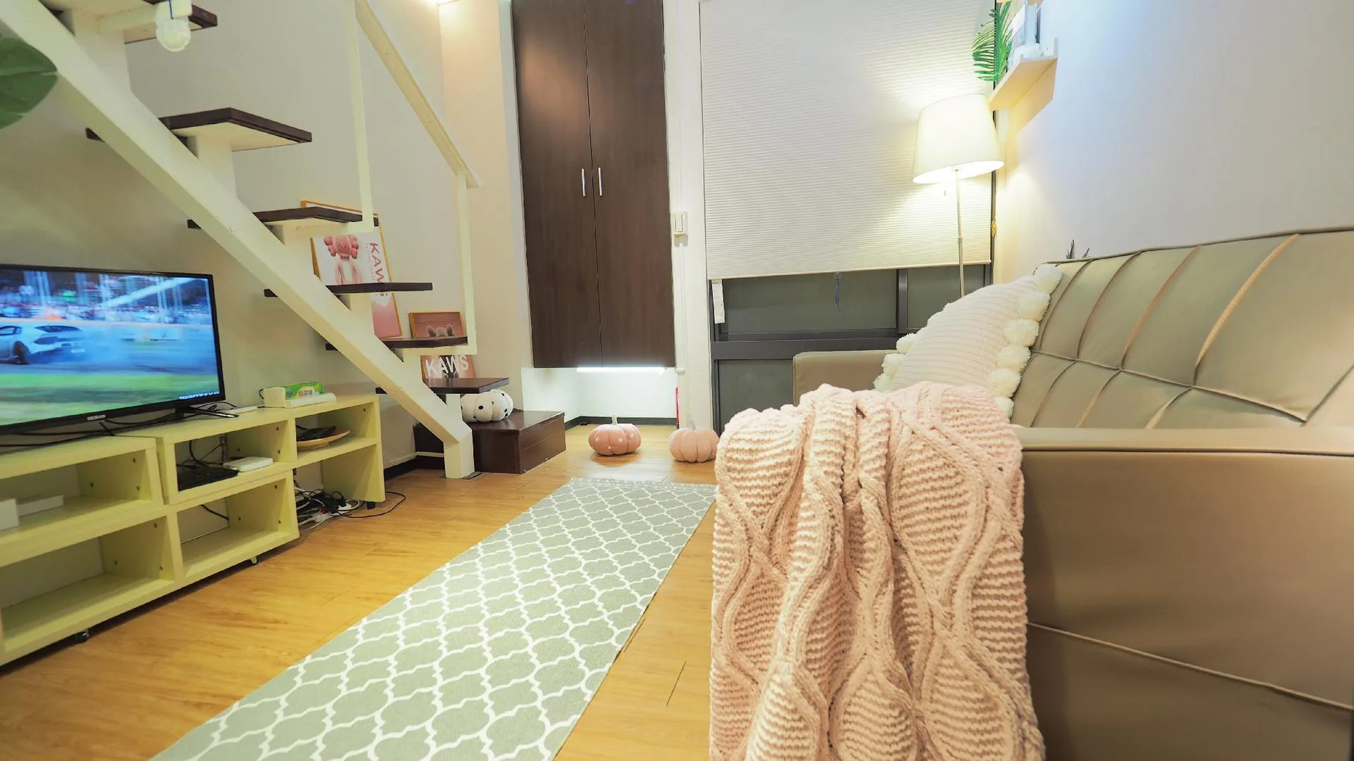 타이베이 시먼딩의 아파트먼트 (18m², 침실 1개, 프라이빗 욕실 1개) 2성급 싱글룸 수영장