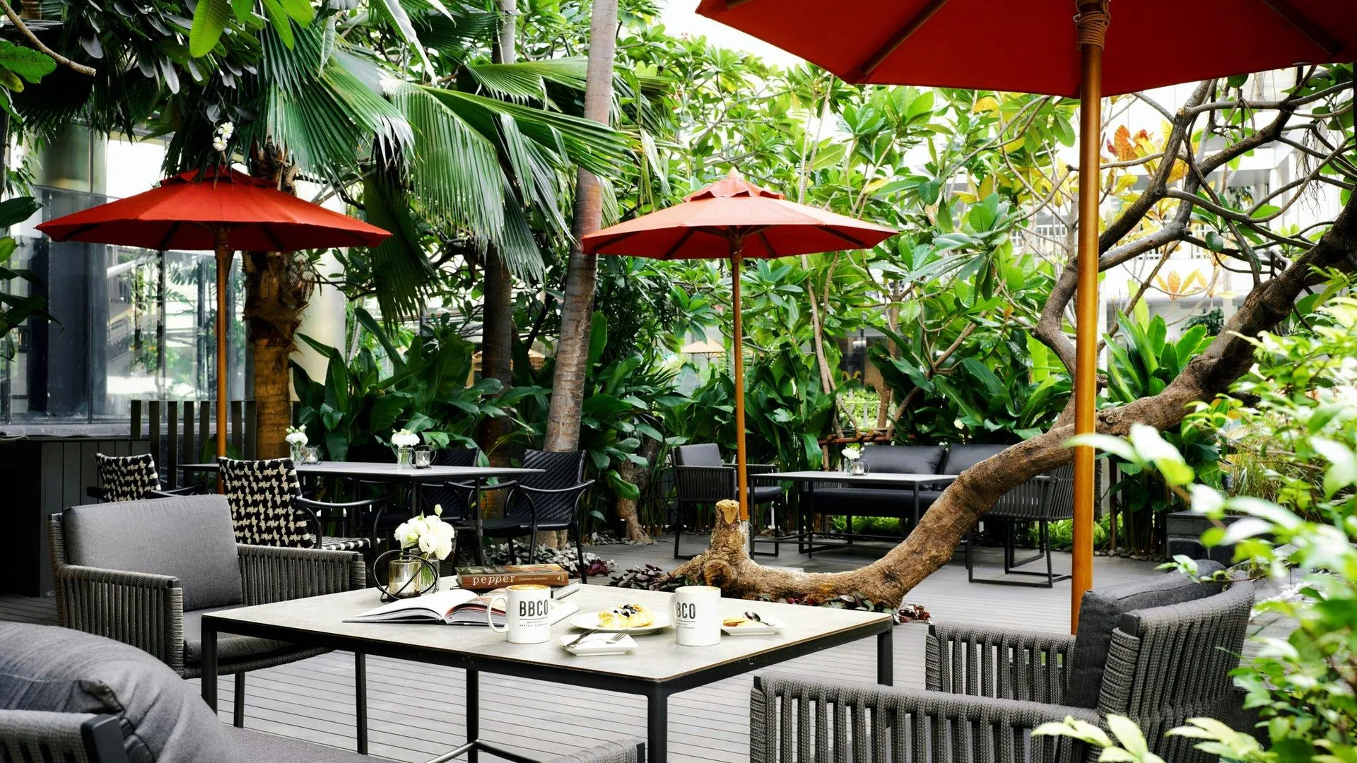 방콕 JW 메리어트 호텔 방콕 5성급 호텔 전망