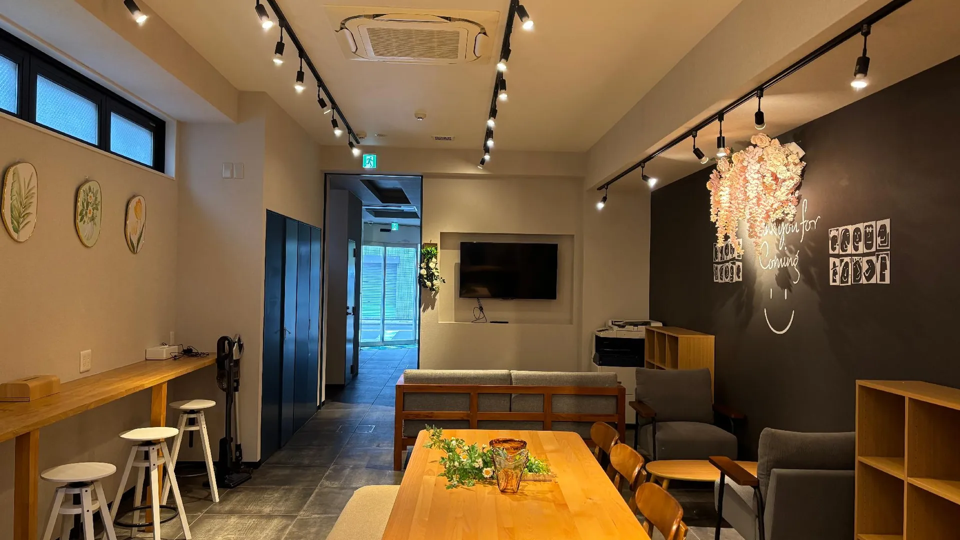 오사카 호스텔 행아웃 3성급 호텔 로비