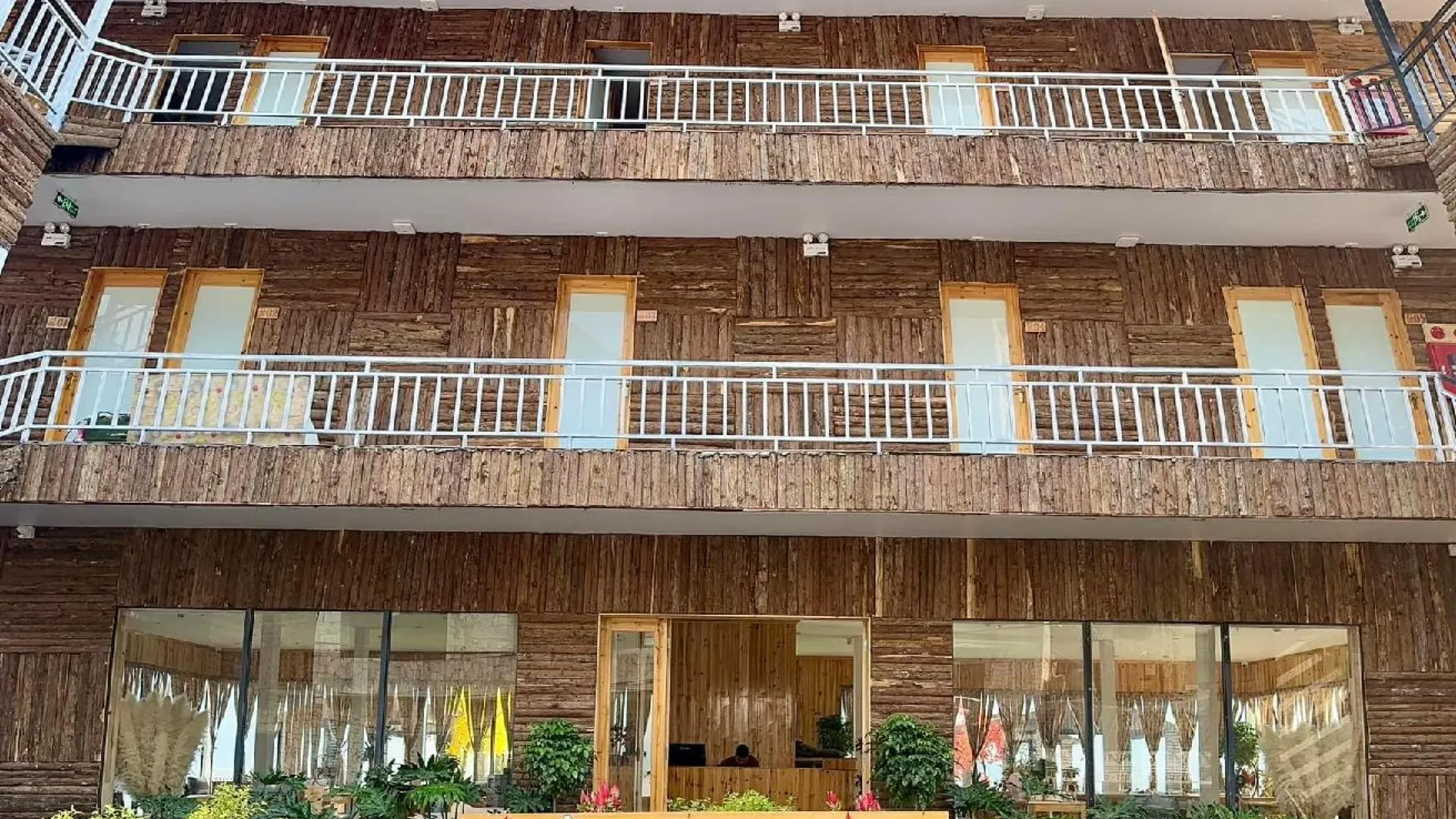 사파 라도 2 홈스테이 앤 커피 4성급 게스트하우스 전망