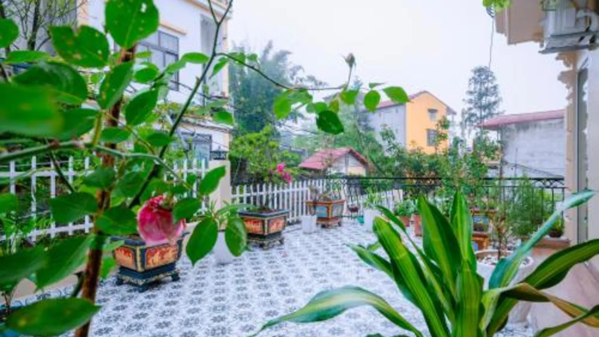 사파 코마이 사파 하우스 2성급 호텔 레스토랑