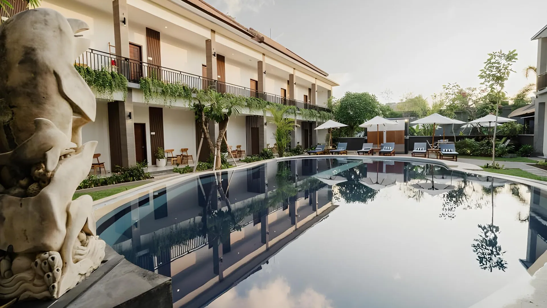 발리 유 스위트 스미냑 3성급 호텔 로비