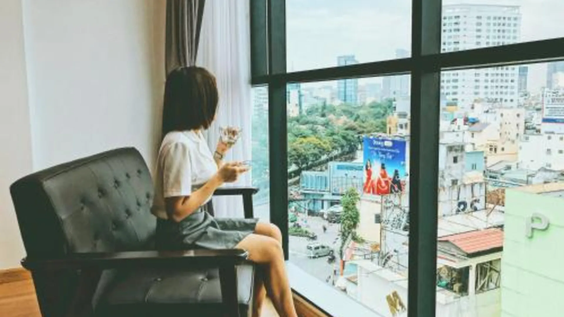 호치민 쵸텔 팜응우라오 3성급 호텔 외관