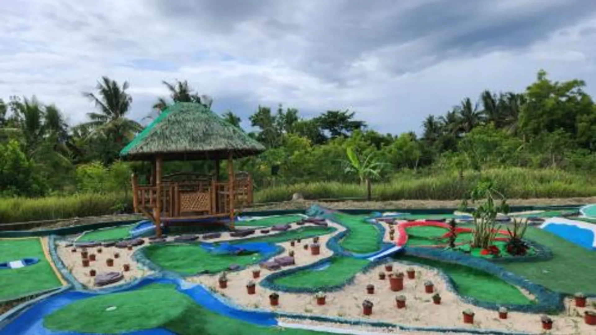 세부 니르바나 밤부 앤 다이브 리조트 호텔 수영장