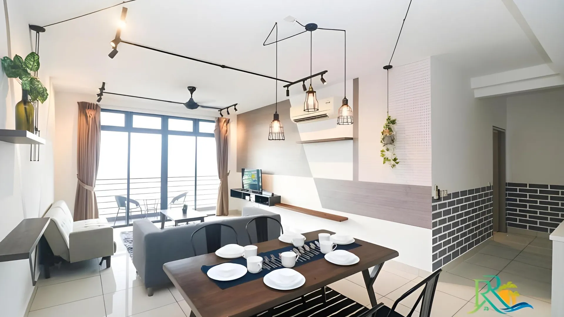 조호바루 / 조호르바루 테브라우의 아파트먼트 (1200m², 침실 3개, 프라이빗 욕실 2개) 4성급 게스트하우스 전망