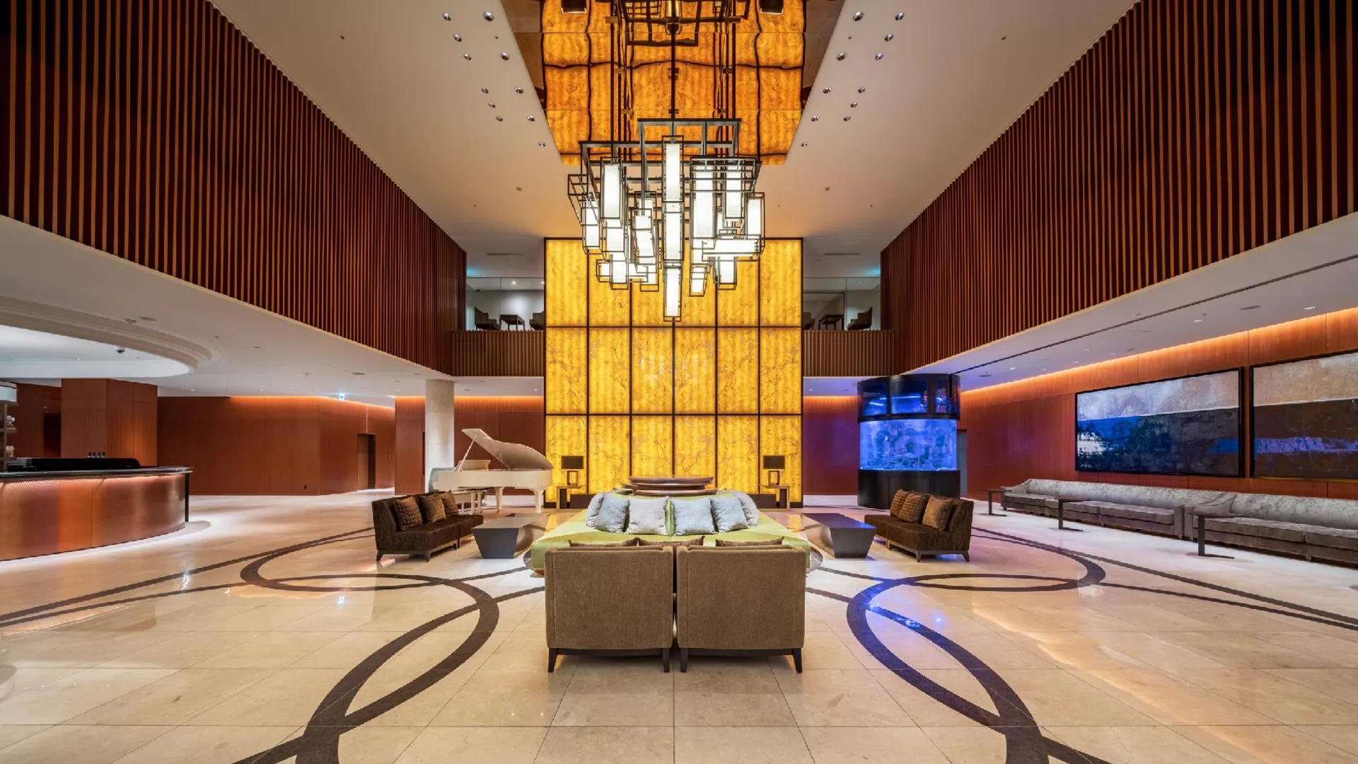 도쿄 / 동경 하얏트 리젠시 도쿄 베이 4성급 호텔 로비