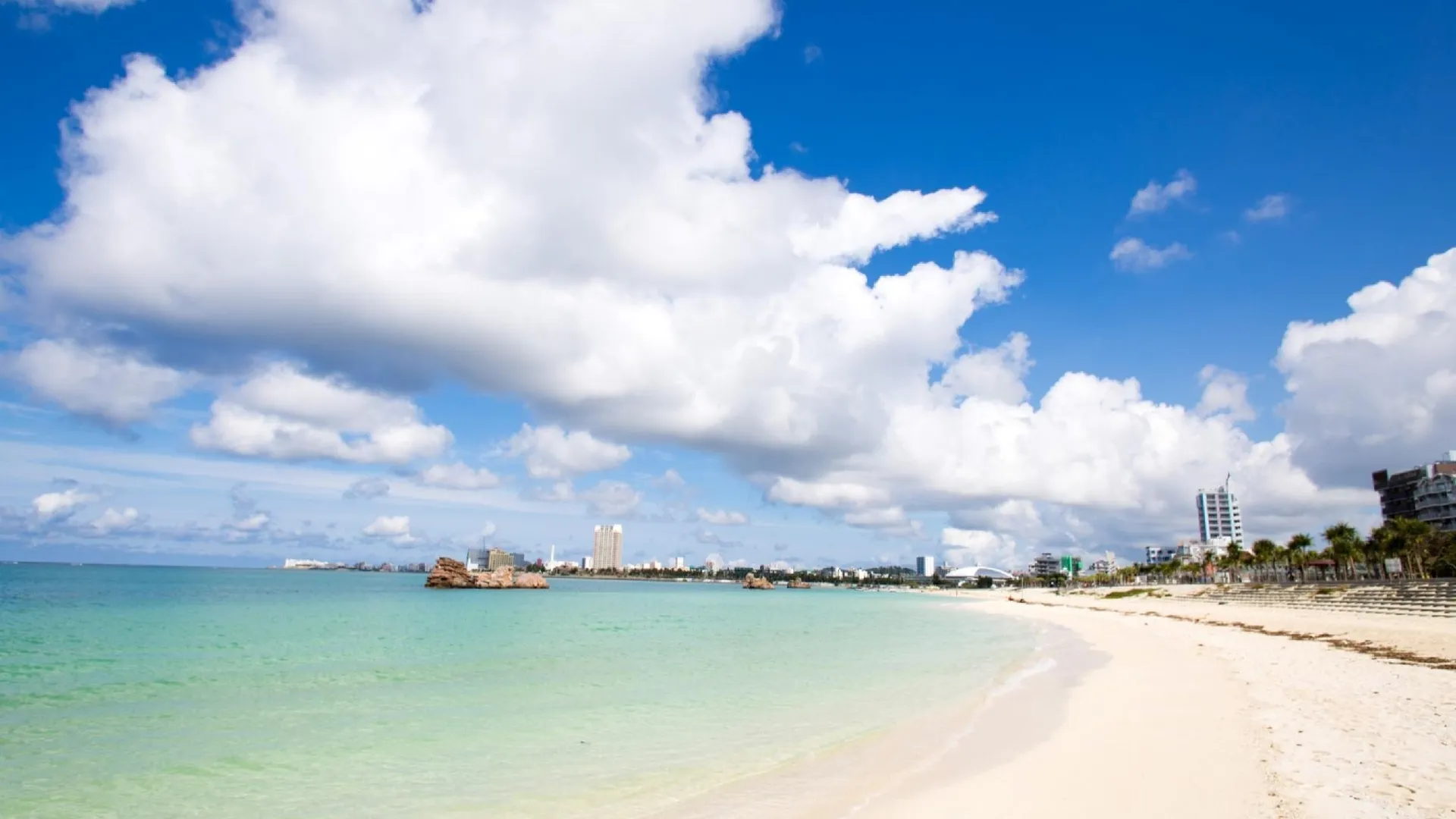 오키나와 본섬 아르세 류큐 하버 스테이 3성급 호텔 전망