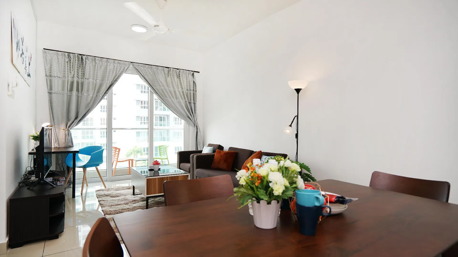 조호바루 / 조호르바루 라킨의 아파트먼트 (850m², 침실 2개, 프라이빗 욕실 2개) 4성급 싱글룸 부대시설