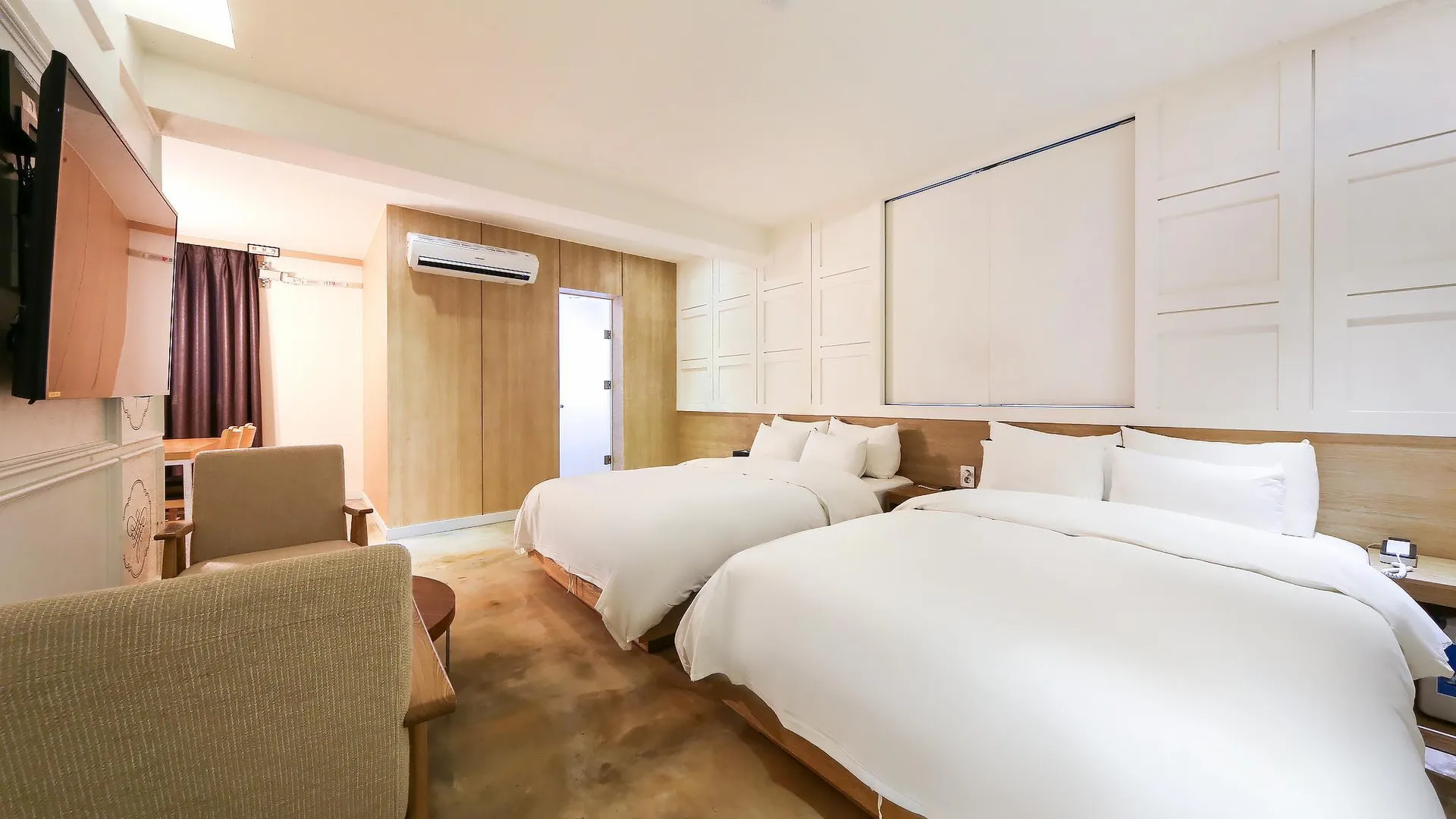 울산 디자인 호텔 XYM 3성급 호텔 스위트룸