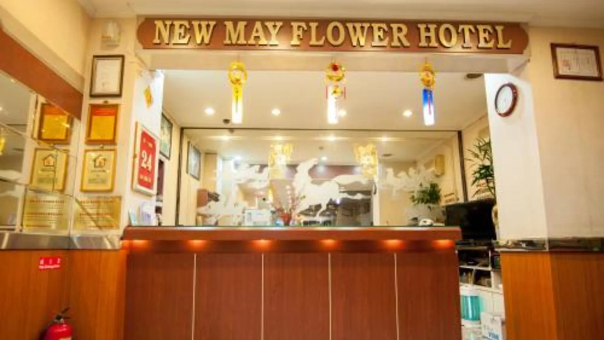 타이베이 New May Flower Hotel 2성급 호텔 로비