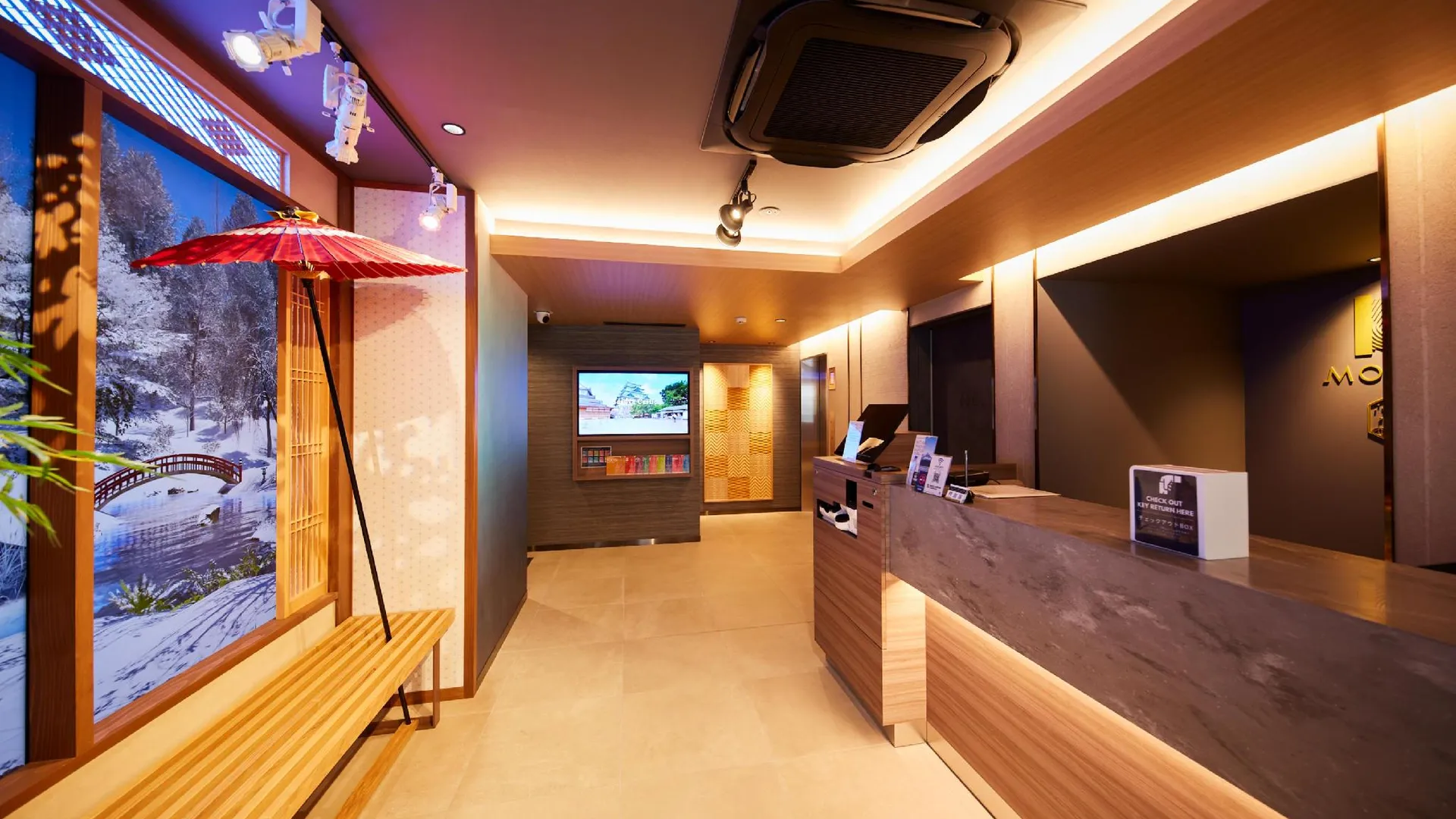 도쿄 / 동경 먼데이 아파트 프리미엄 아사쿠사 4성급 호텔 로비