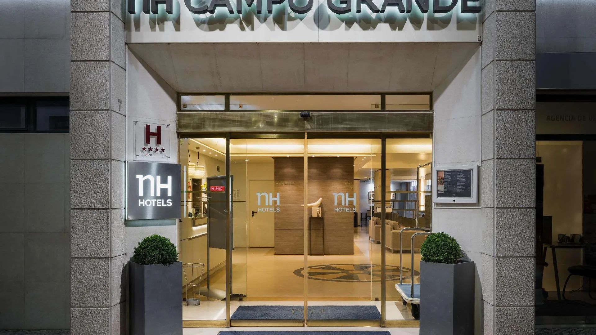 리스본 NH 캄포 그란데 4성급 호텔 객실