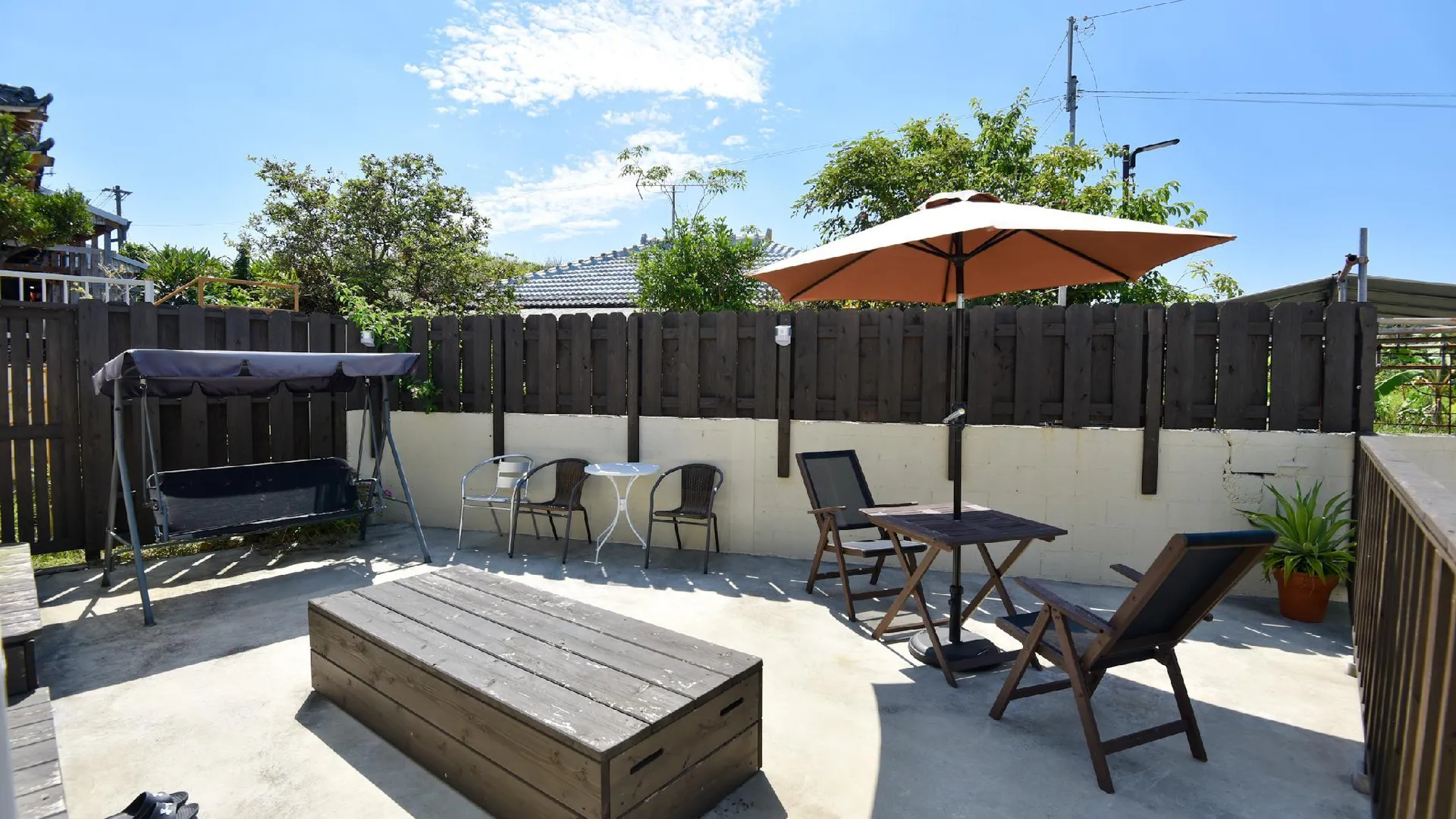 오키나와 본섬 나고의 프라이빗 하우스 (35m², 침실 1개, 프라이빗 욕실 1개) 4성급 싱글룸 레스토랑