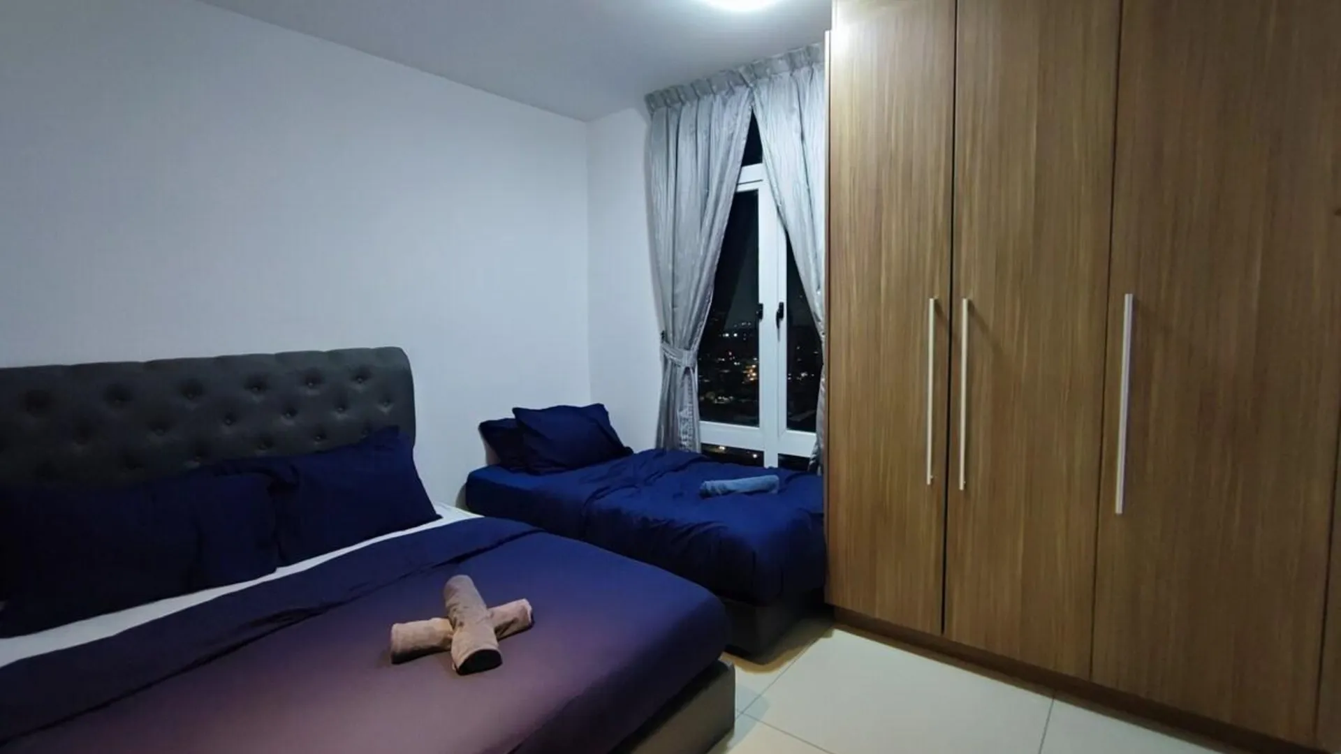 조호바루 / 조호르바루 조호바루의 아파트먼트 (110m², 침실 3개, 프라이빗 욕실 2개) 3성급 싱글룸 전망