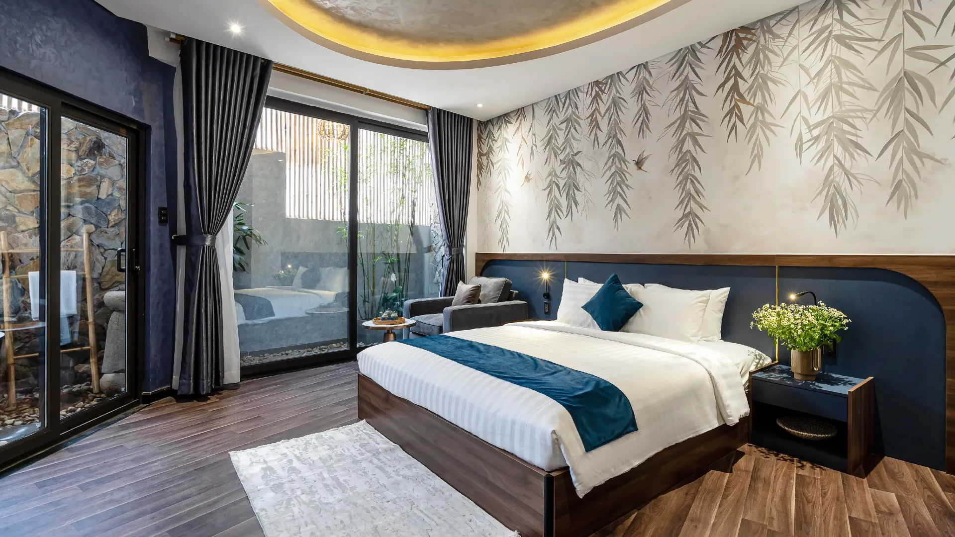 호치민 쿤킨 가든 아파트호텔 앤 스파 4성급 호텔 스위트룸