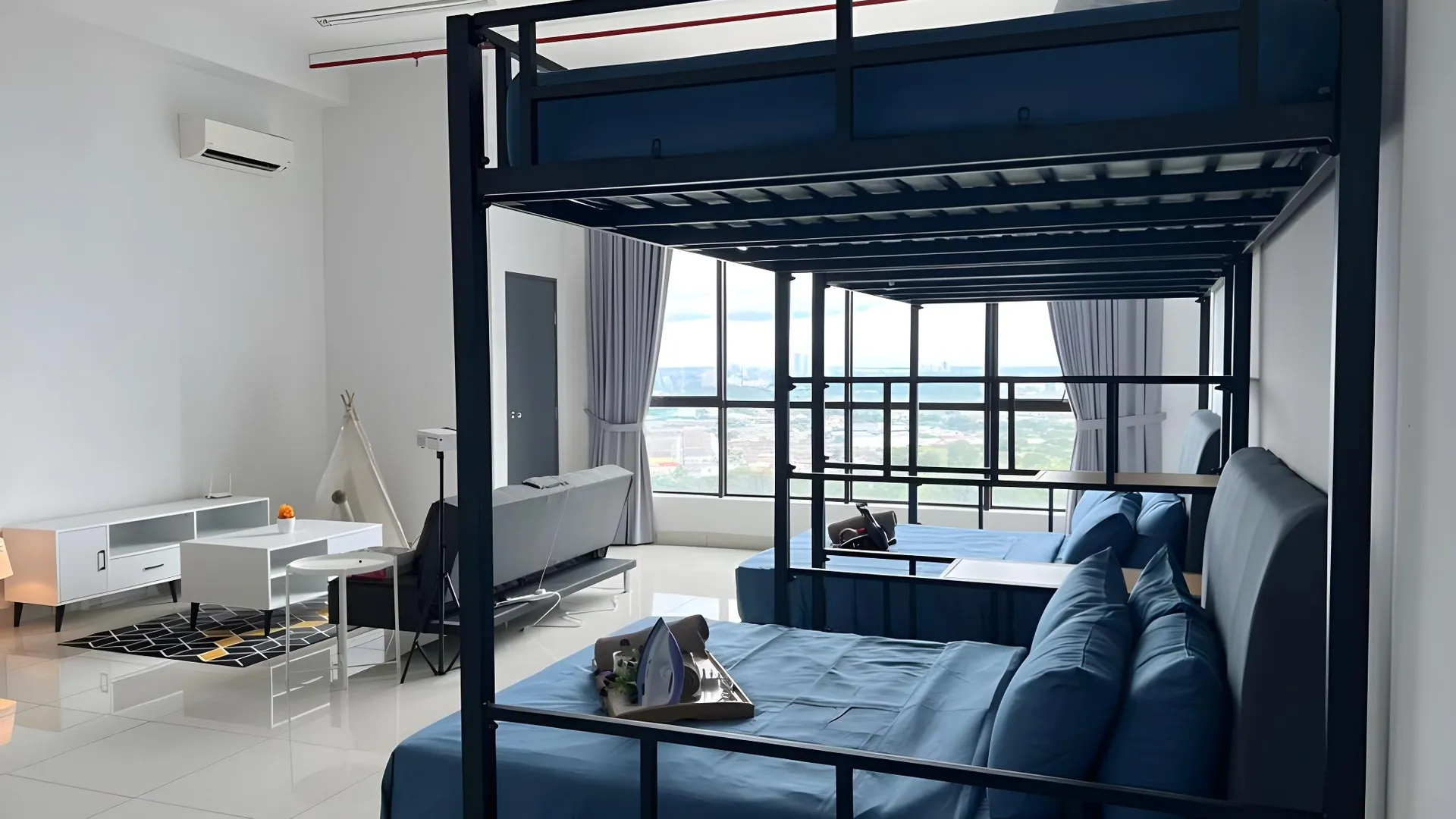 조호바루 / 조호르바루 테브라우의 스튜디오 아파트먼트 (62m², 프라이빗 욕실 1개) 3성급 싱글룸 전망