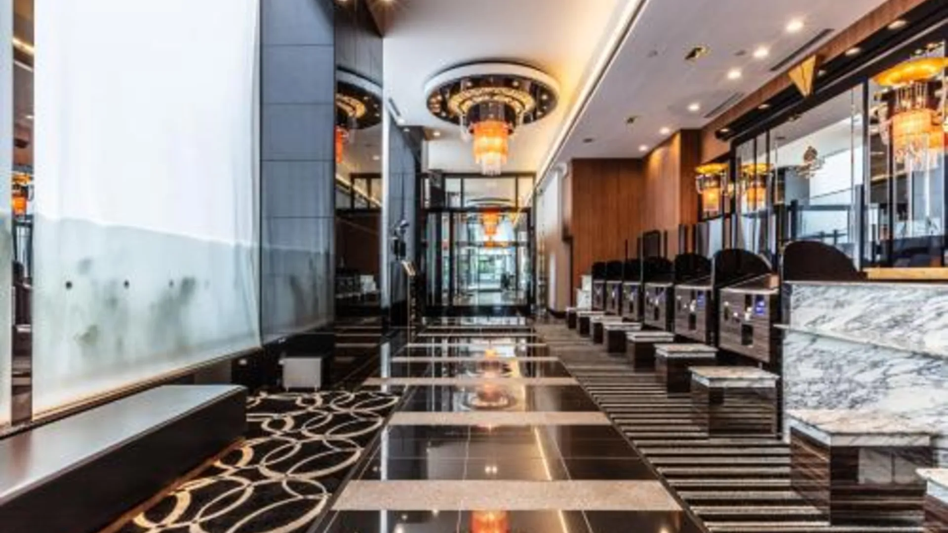 오사카 APA 호텔 오사카-히고바시-에키마에 3성급 호텔 로비