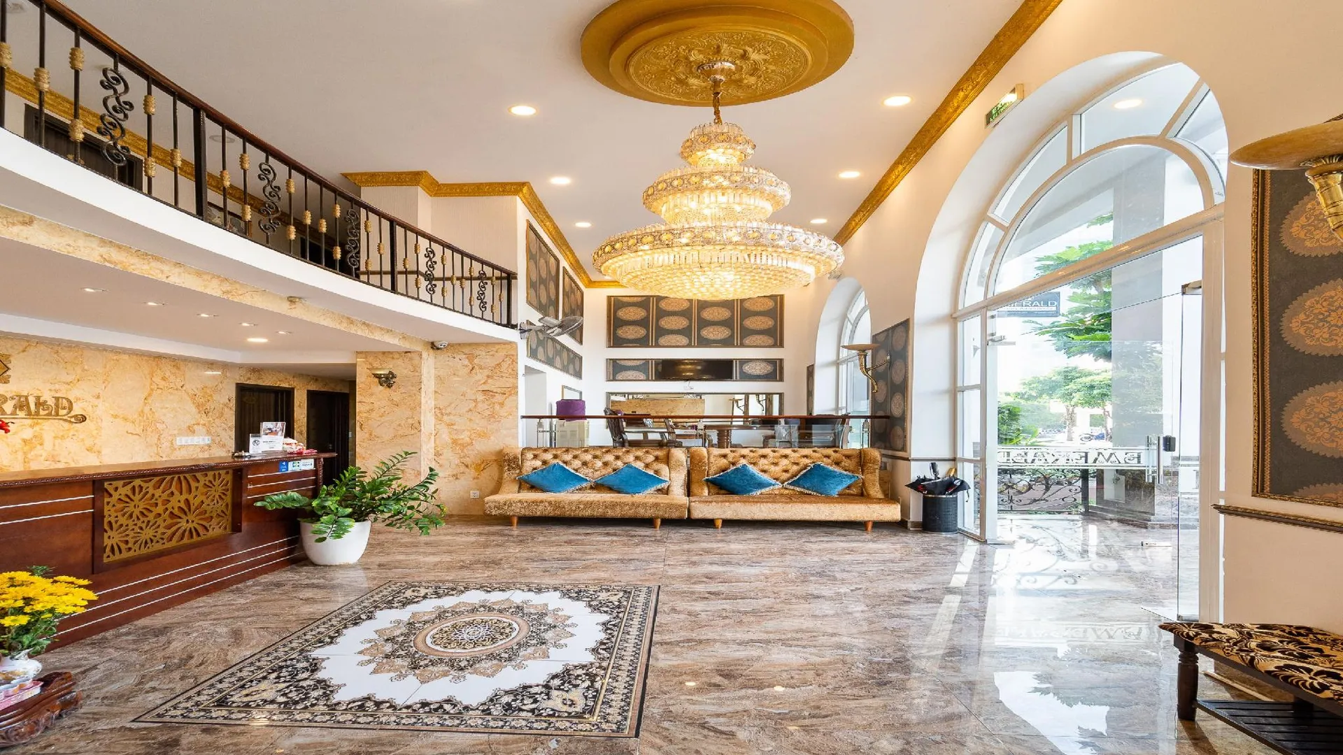 호치민 컬렉션 O 에메랄드 럭셔리 아파트먼트 - SECC 근처 3성급 호텔 레스토랑