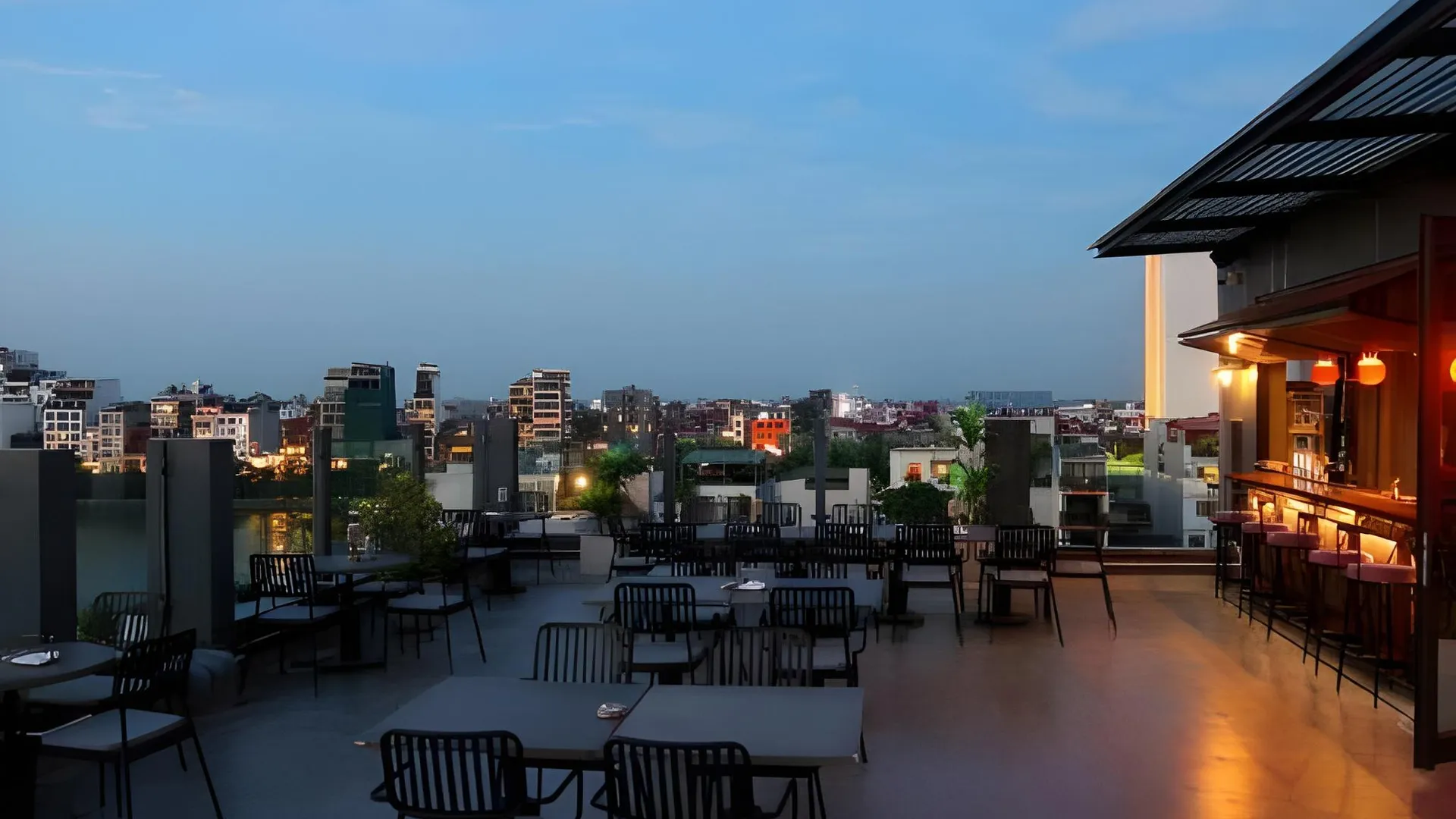 하노이 크레센도 어반 스테이 5성급 호텔 레스토랑