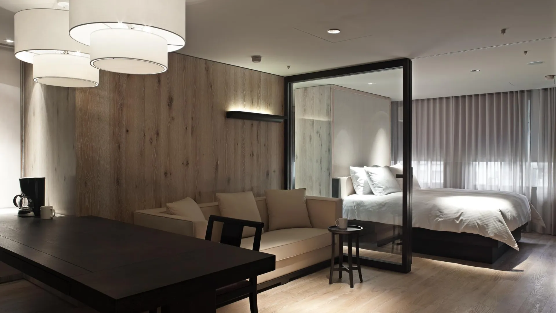 타이베이 글로리아 레지던스  4성급 호텔 스위트룸