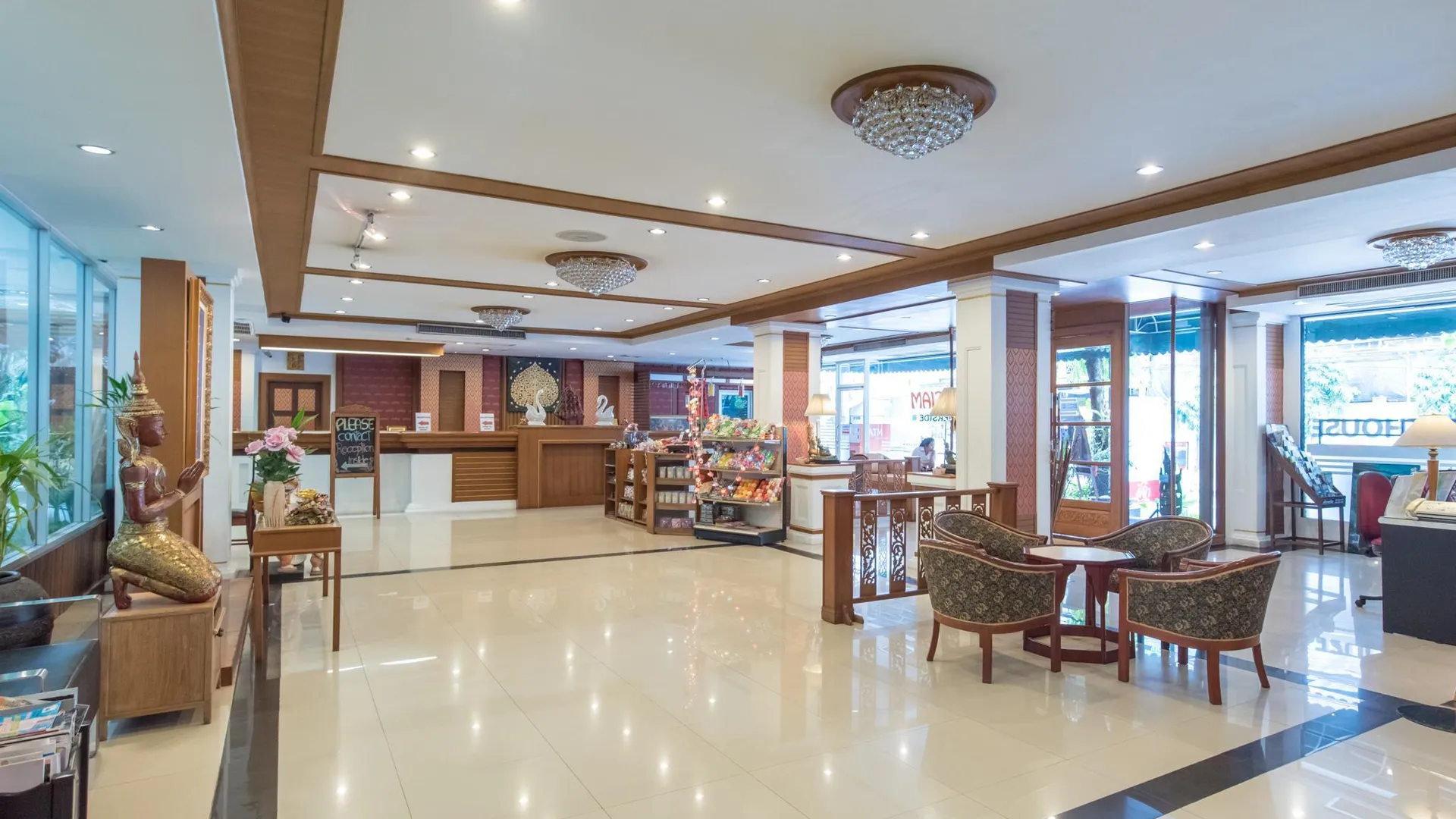 방콕 뉴 시암 리버사이드 2성급 호텔 수영장