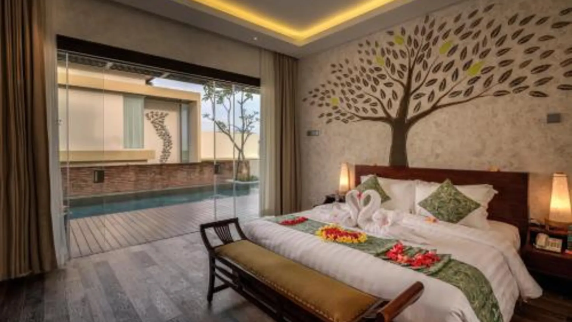 발리 누사 두아의  (200m², 침실 1개, 프라이빗 욕실 1개) 4성급 호텔 전망