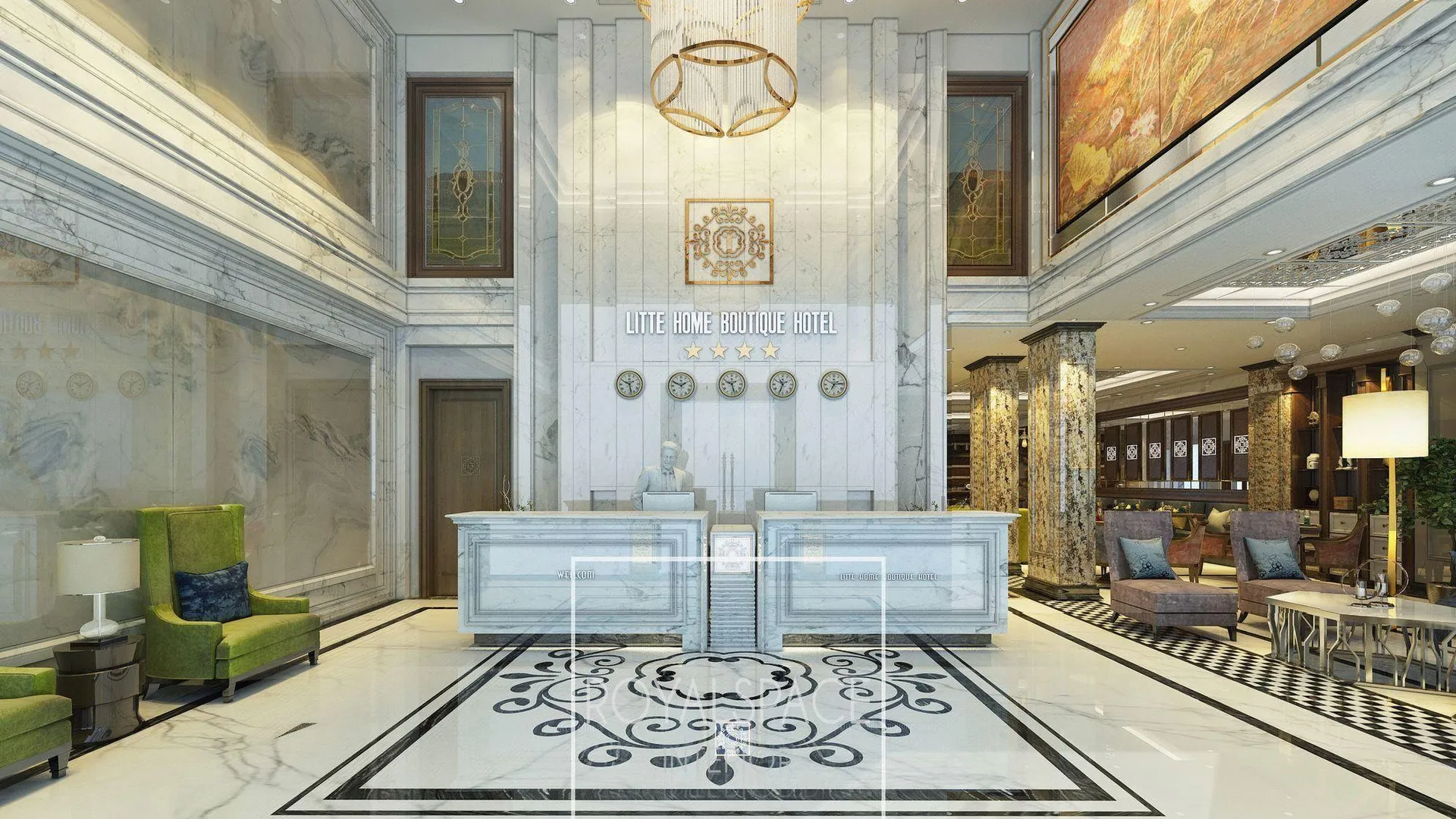 하노이 렉스 하노이 호텔 4성급 호텔 로비