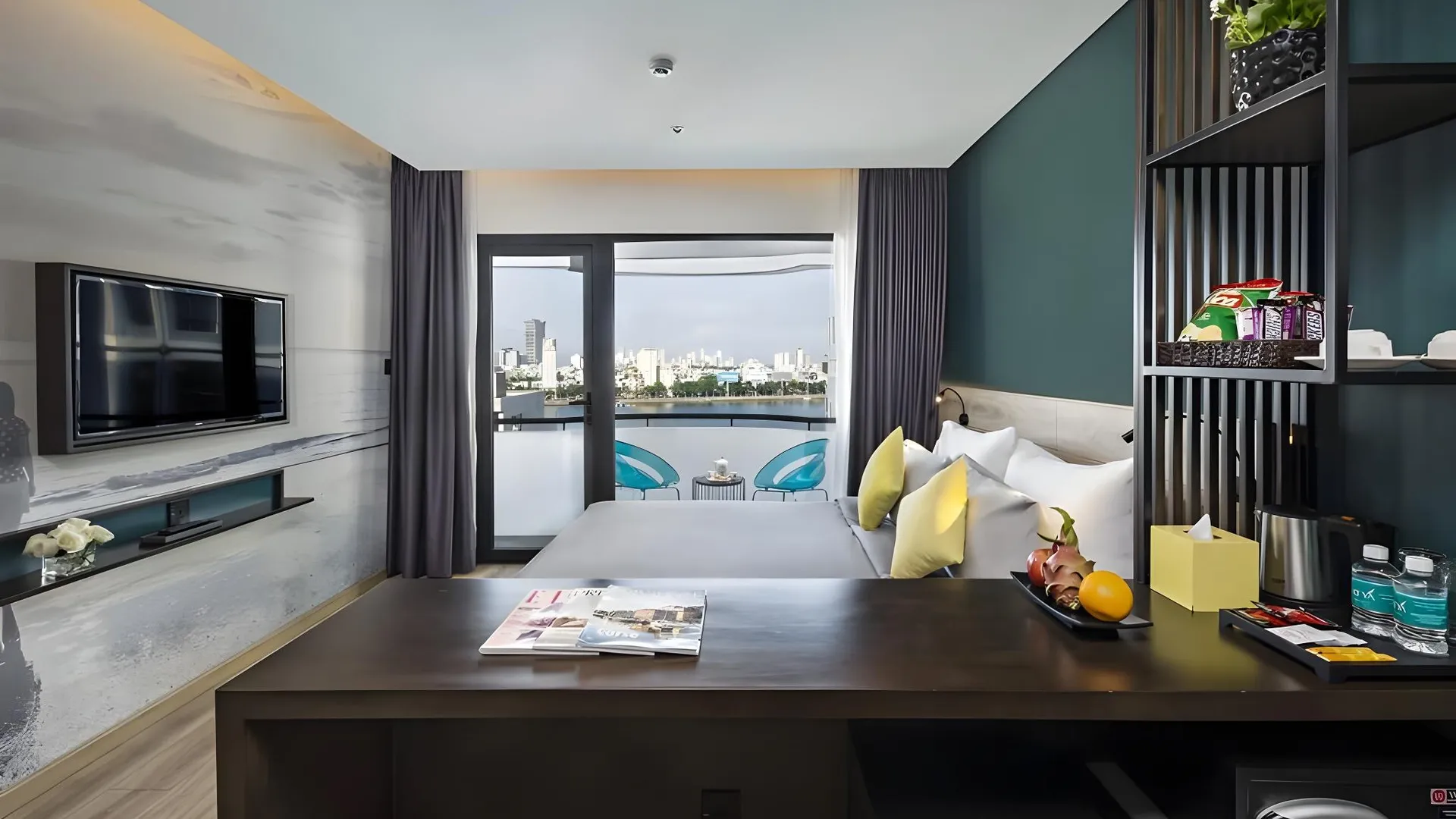 다낭 사티아 다낭 호텔 한 마켓 4성급 호텔 전망