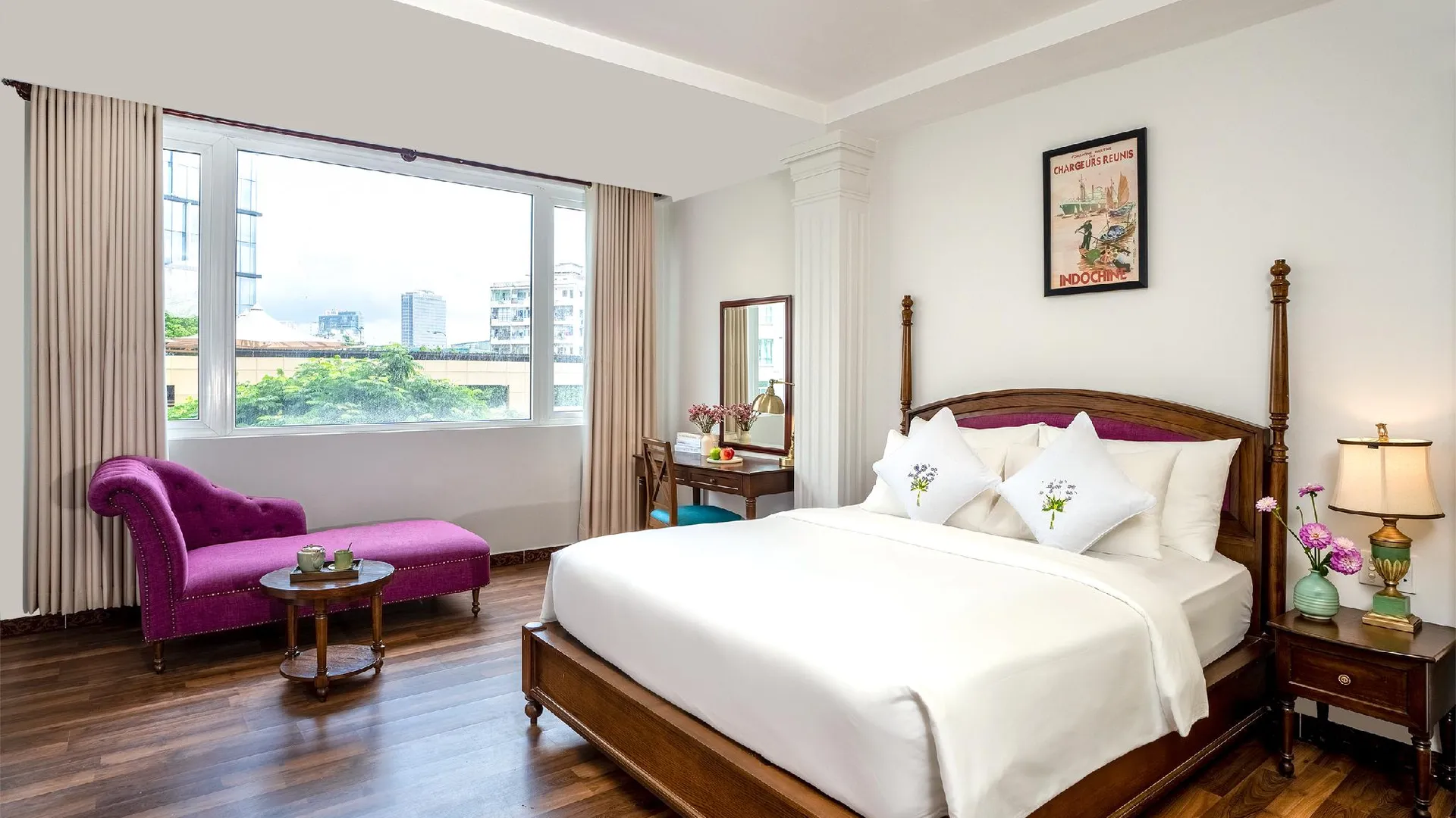 호치민 알라곤 시티 호텔 앤 스파 4성급 호텔 스위트룸